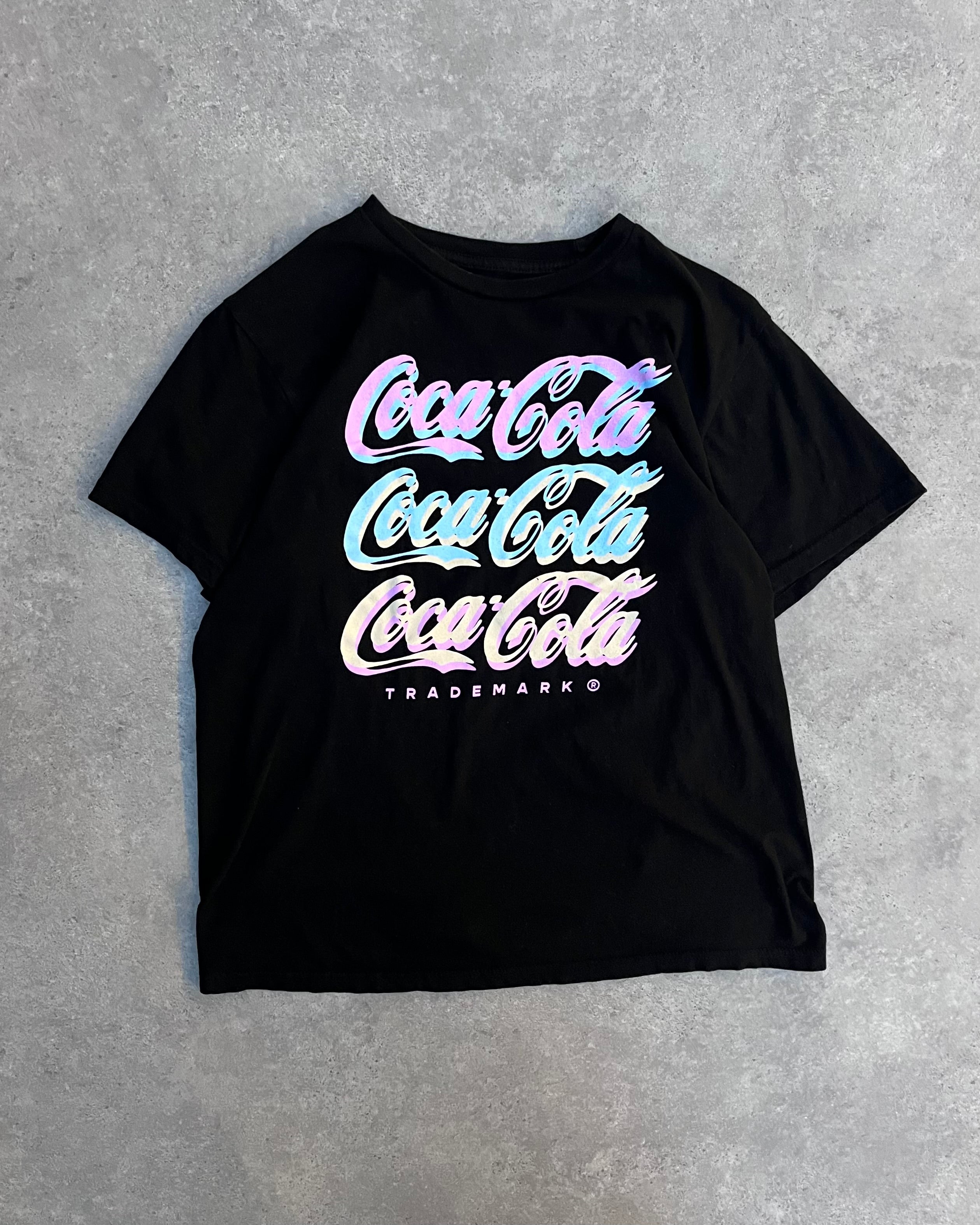 טי שירט Coca-Cola לוגו קלאסי וינטג׳ - M