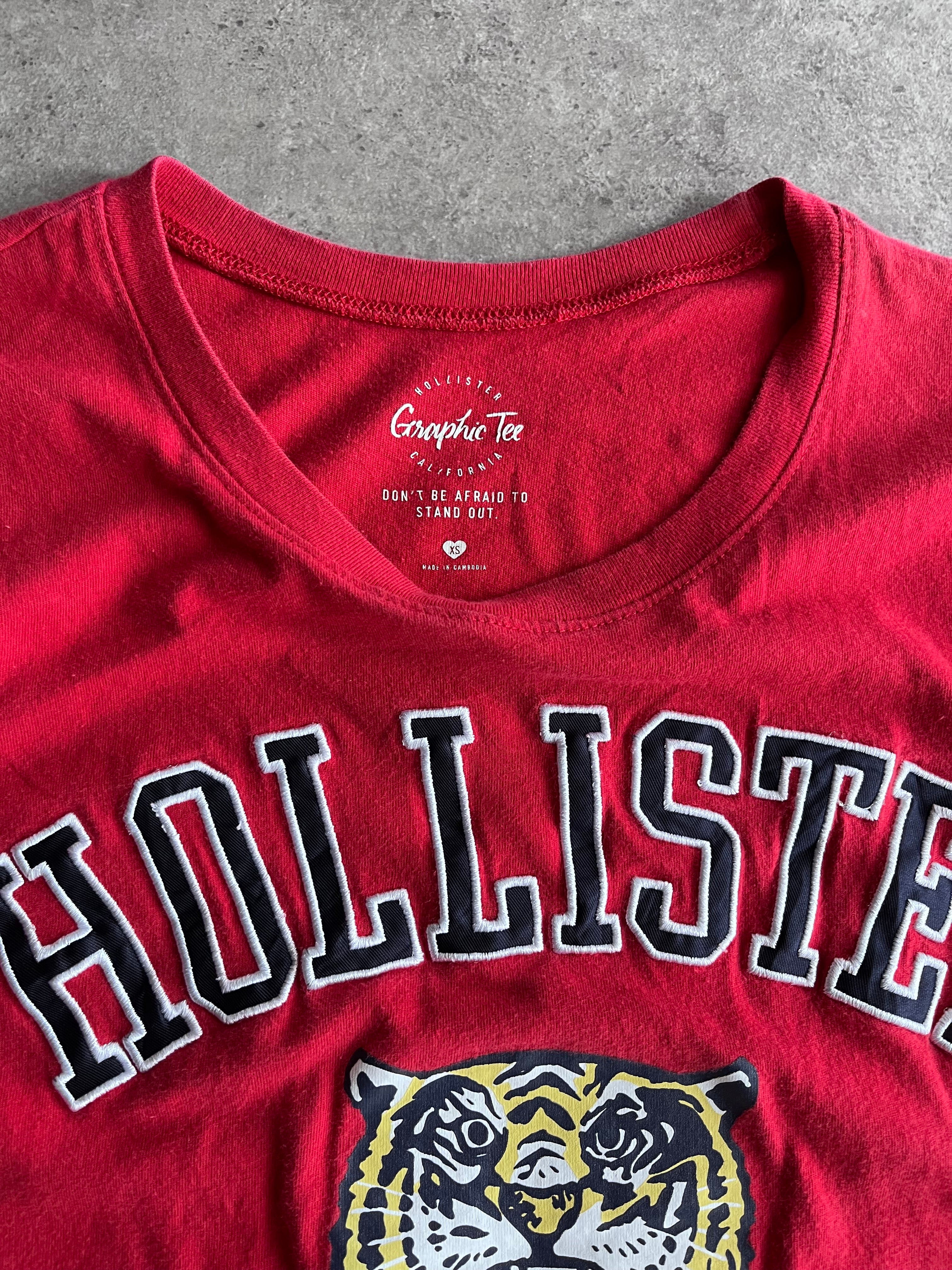 טי שירט Hollister טייגר אדומה וינטג׳ -  XS