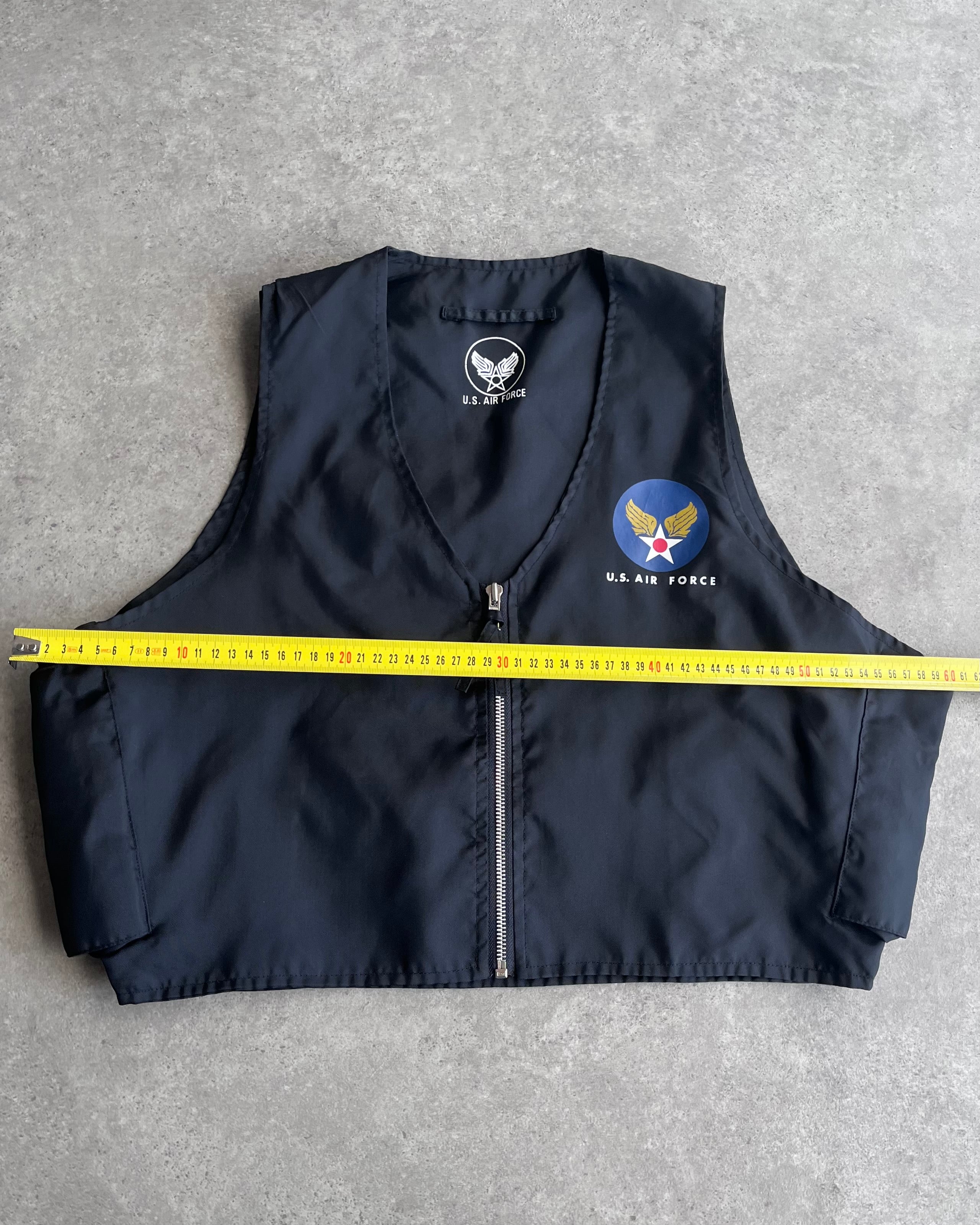 וסט U.S. Air Force שחור וינטג׳ - L