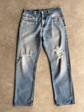 ג׳ינס Levi’s קרעים קלאסי וינטג׳ - 32