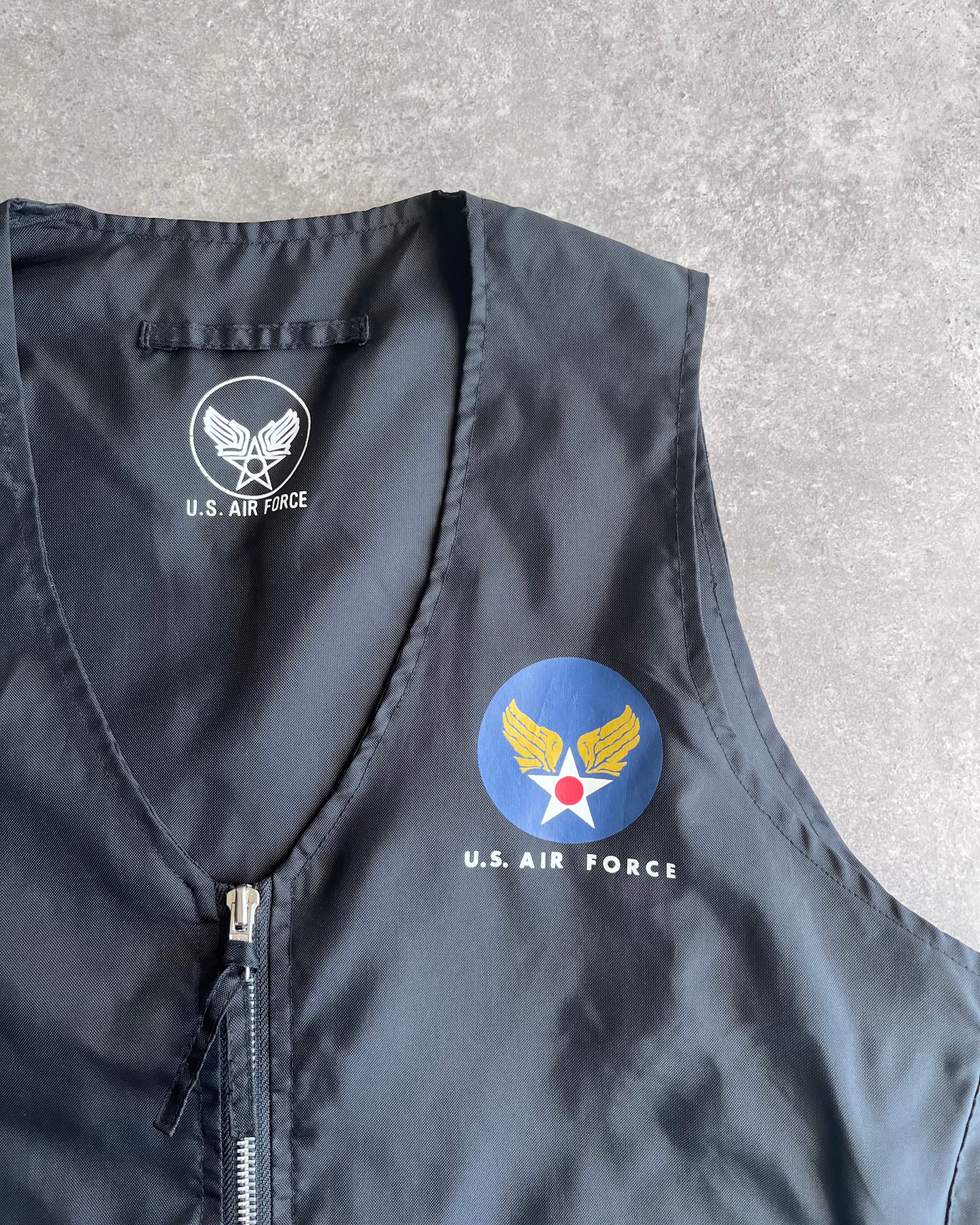 וסט U.S. Air Force שחור וינטג׳ - L