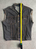 וסט ג׳ינס Wrangler שחור וינטג׳ - XL