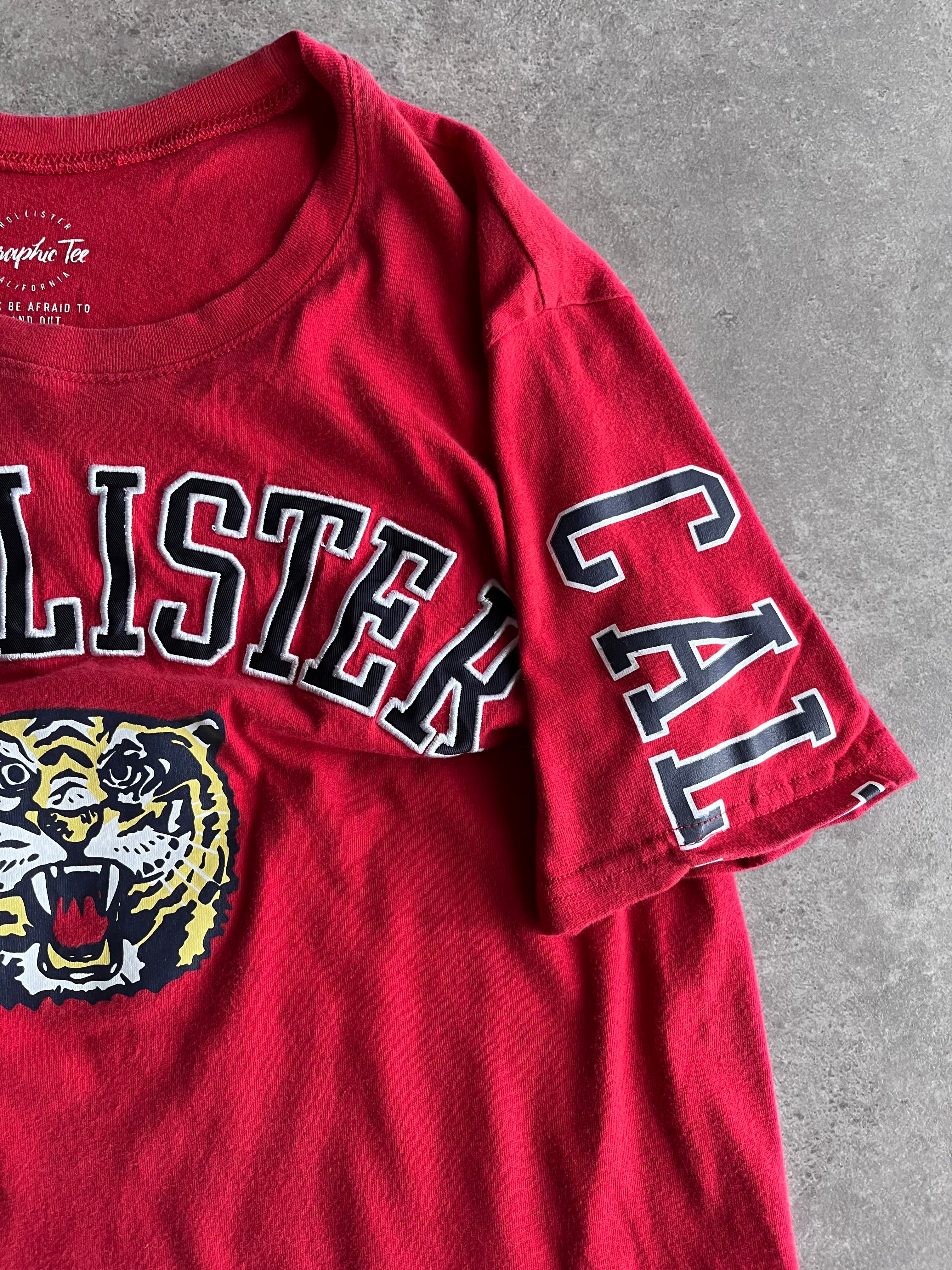 טי שירט Hollister טייגר אדומה וינטג׳ -  XS