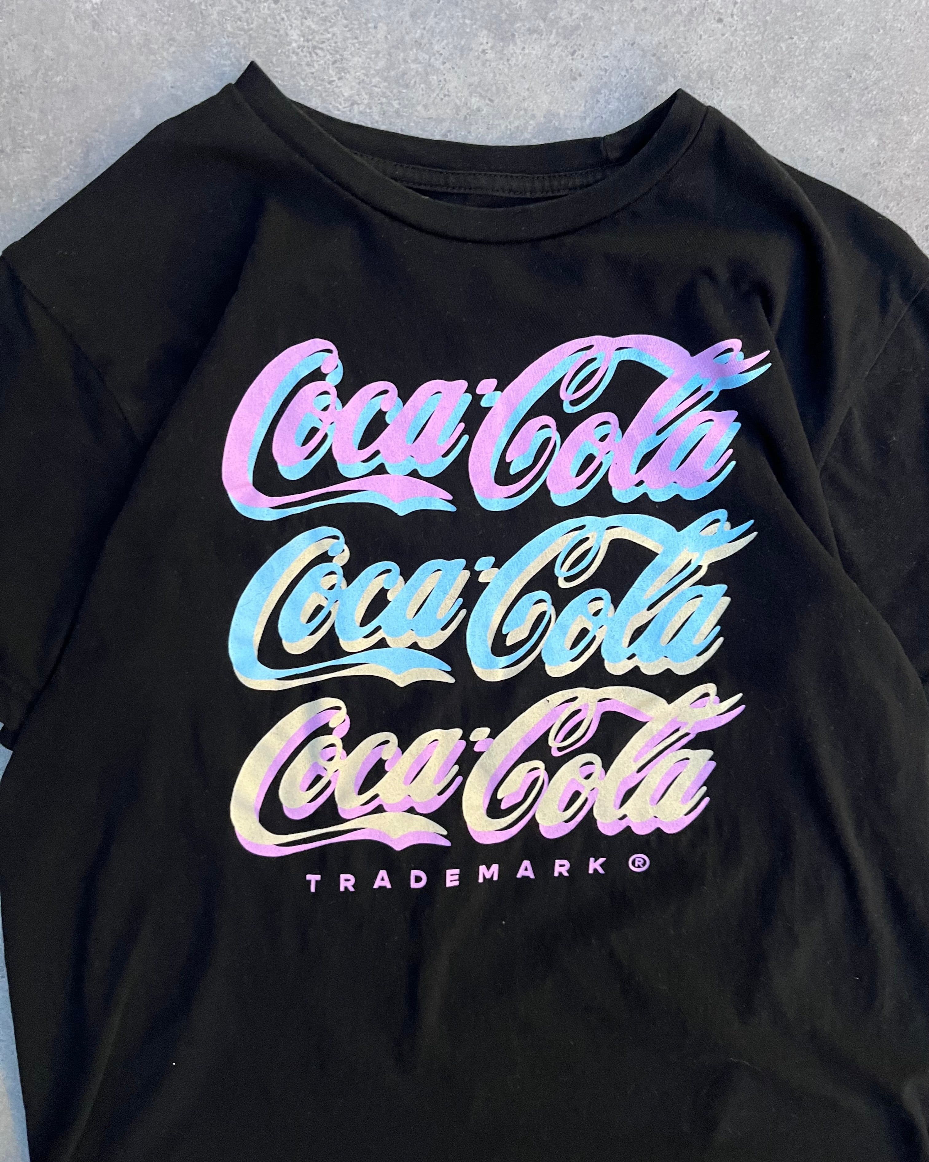 טי שירט Coca-Cola לוגו קלאסי וינטג׳ - M