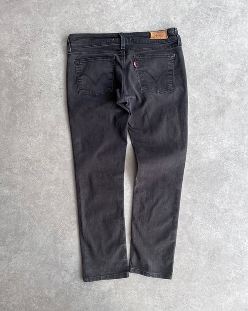 ג׳ינס Levi’s 571 Slim Fit שחור וינטג נמוך - 31