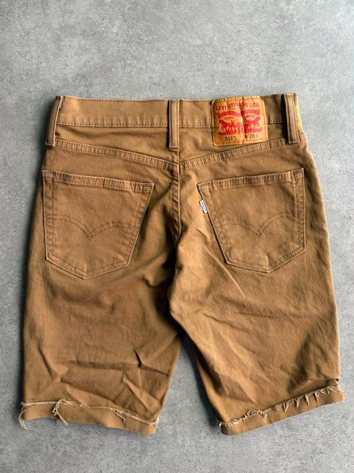 שורטס Levi's 511 חום וינטג׳ - 28