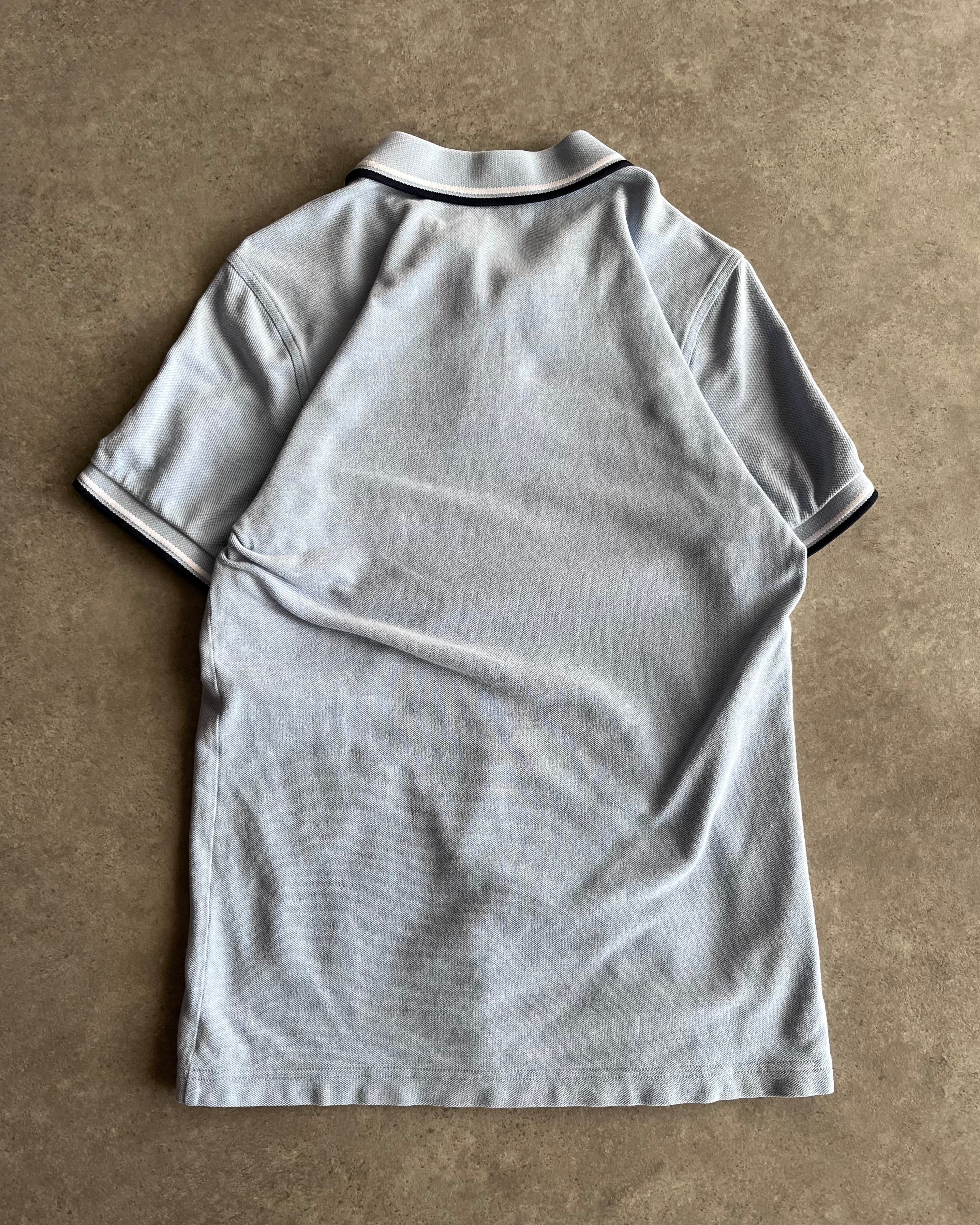 פולו Fred Perry קלאסי כחול בהיר וינטג׳- S