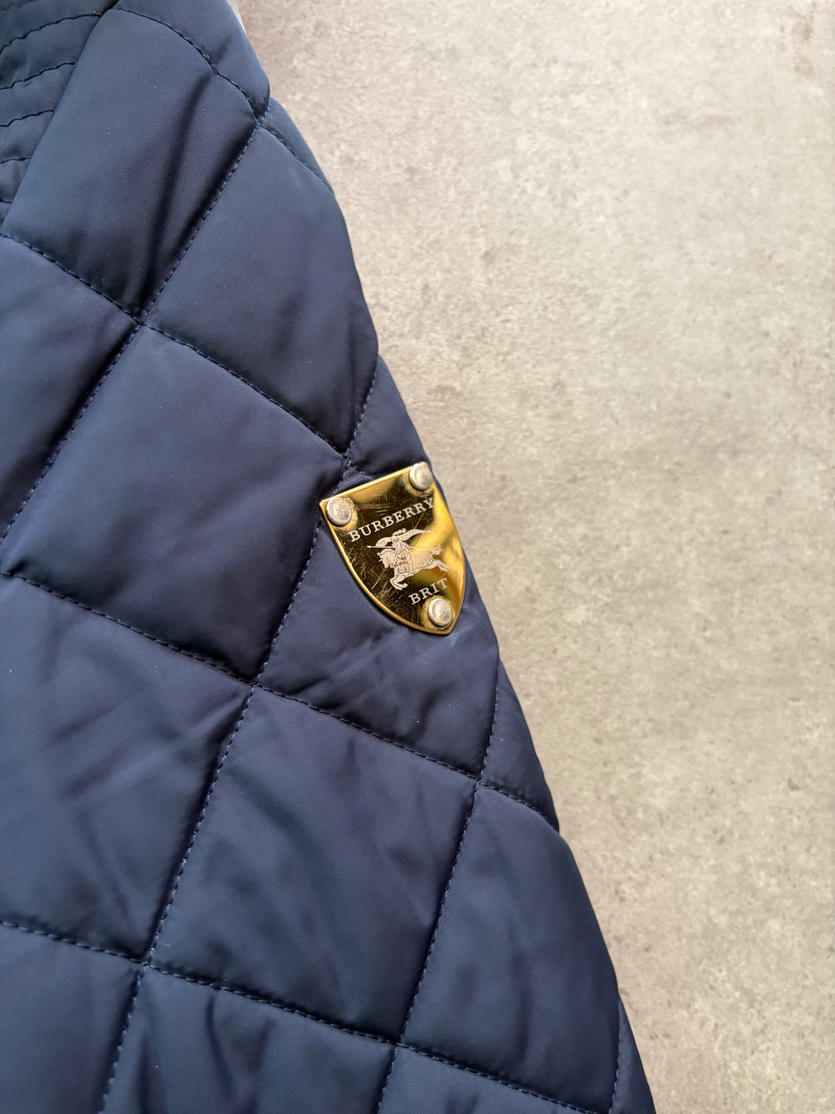 מעיל Burberry Brit פרווה וינטג׳ - XS – מעיל וינטג׳, תמונה 4