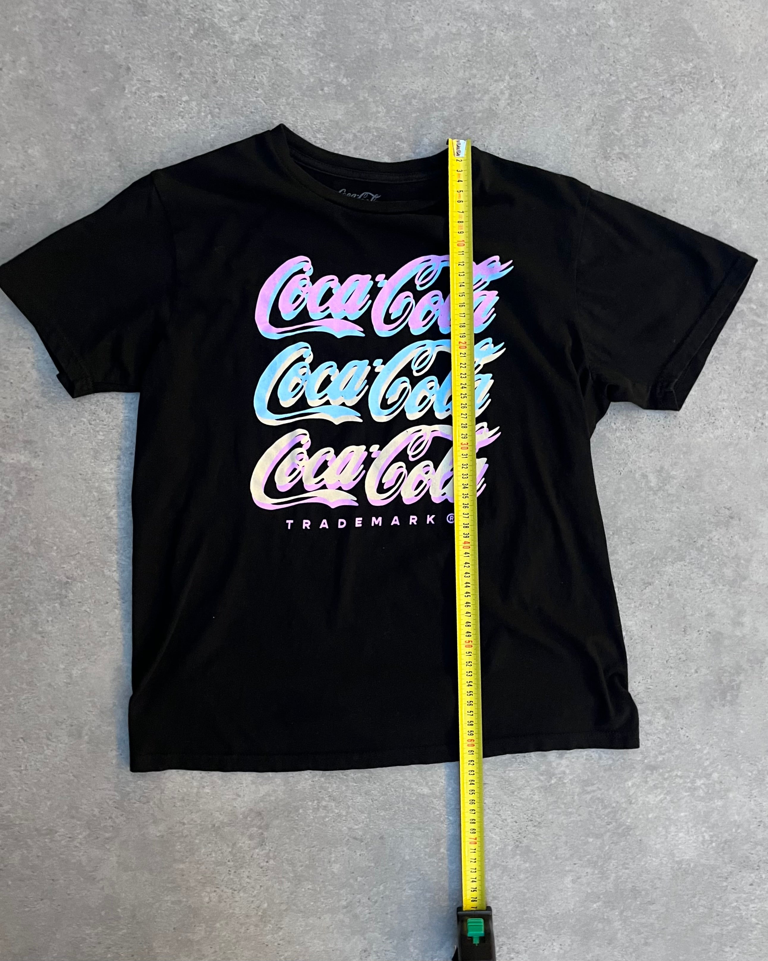 טי שירט Coca-Cola לוגו קלאסי וינטג׳ - M