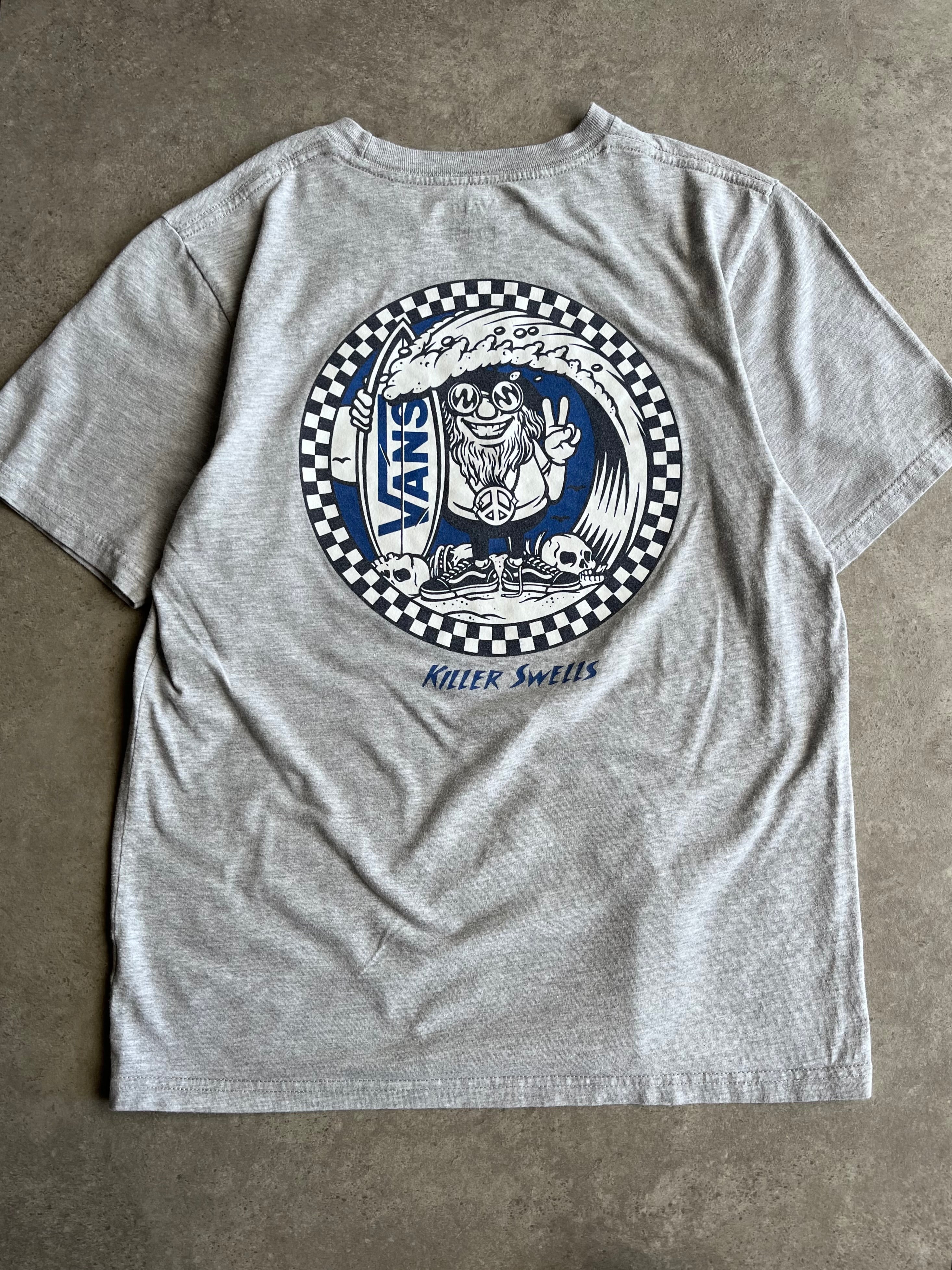 טי שירט Vans גרפית Surf Skull וינטג׳ -  S