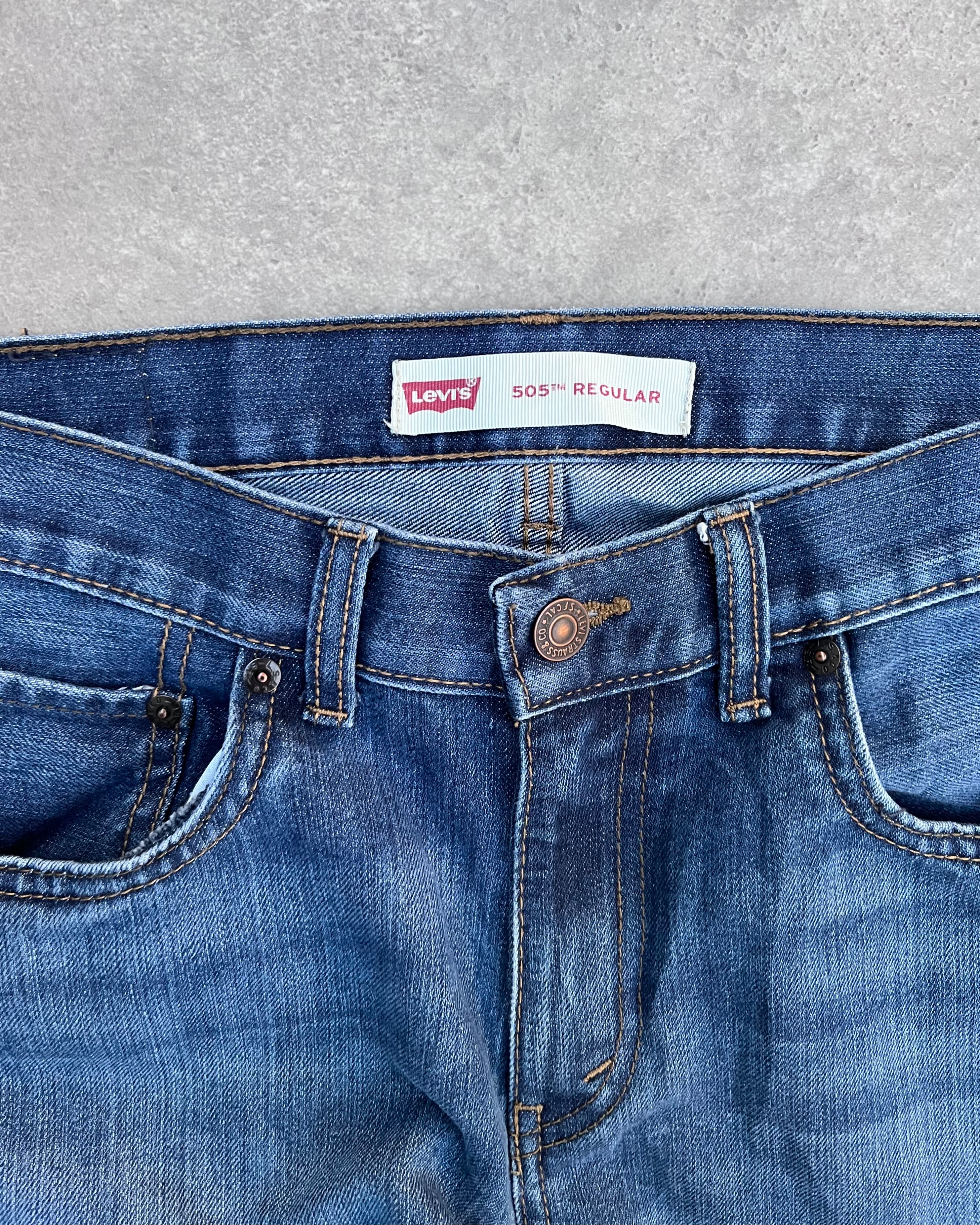 ג׳ינס Levi’s 505 Regular Fit וינטג׳ - 30