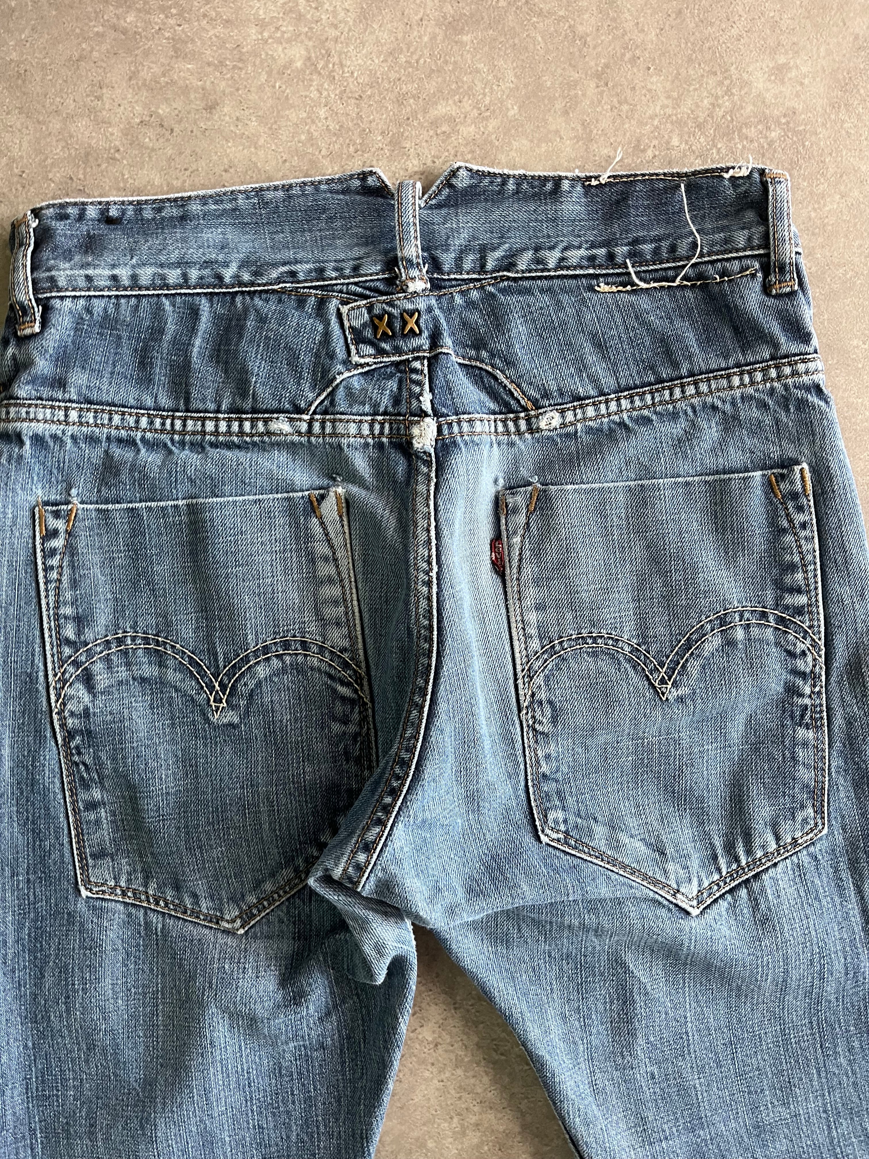 ג׳ינס Levi’s וינטג׳ כפתורים (Button Fly) סטרייט - 28