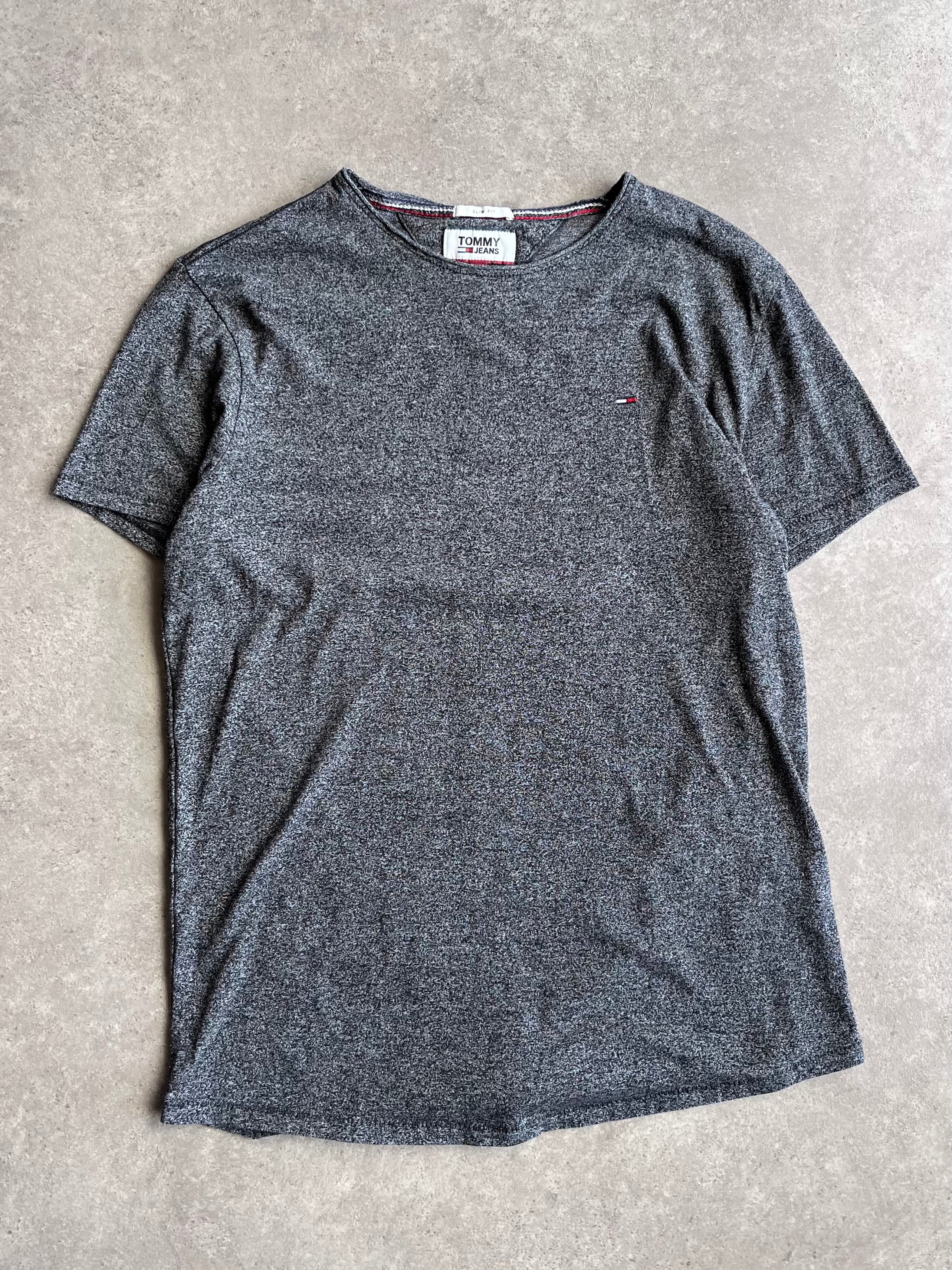 טי שירט Tommy Jeans מלנז׳ אפור וינטג׳ - S