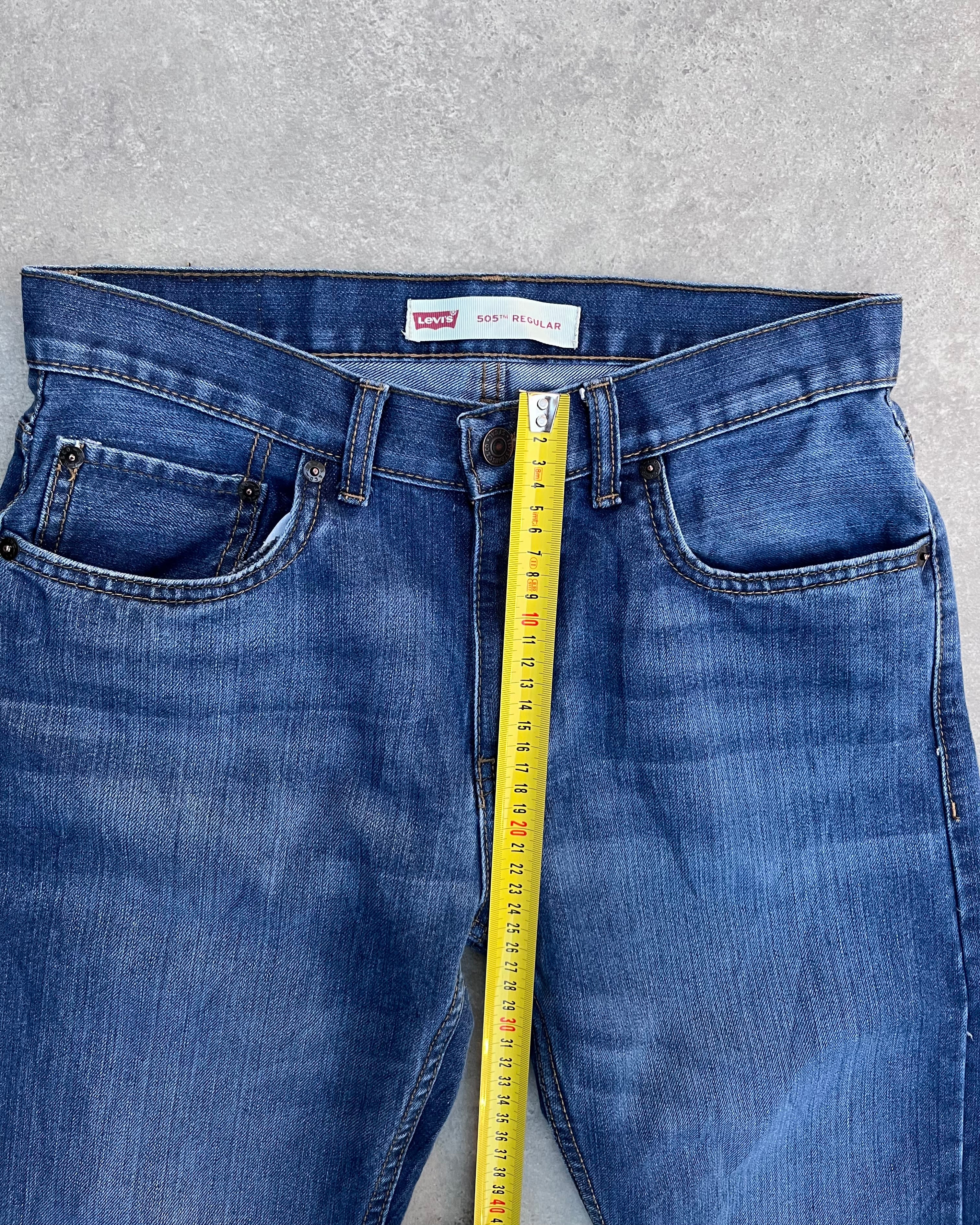 ג׳ינס Levi’s 505 Regular Fit וינטג׳ - 30