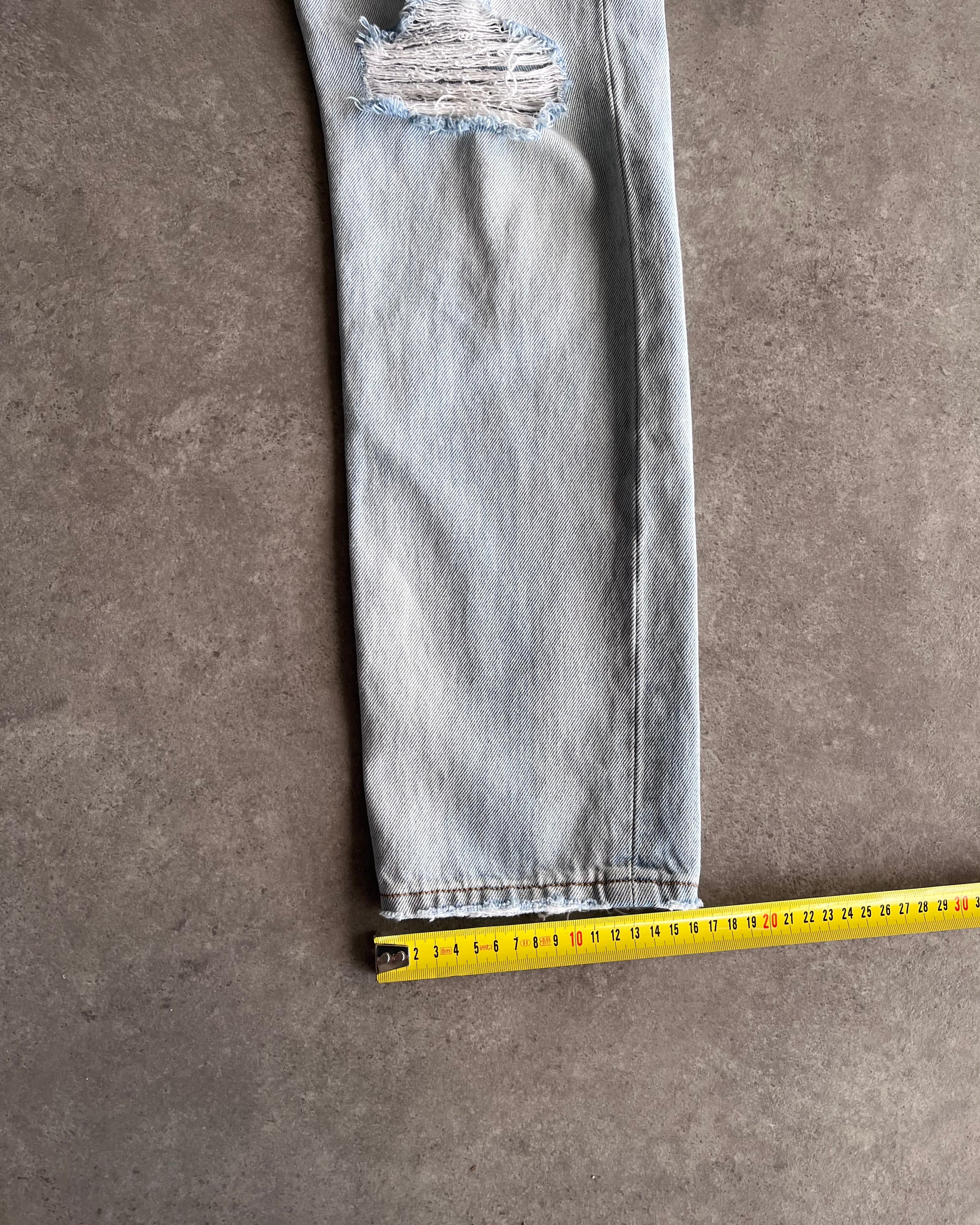 ג׳ינס Levi’s 501 CT בהיר עם קרעים וינטג׳ - 31