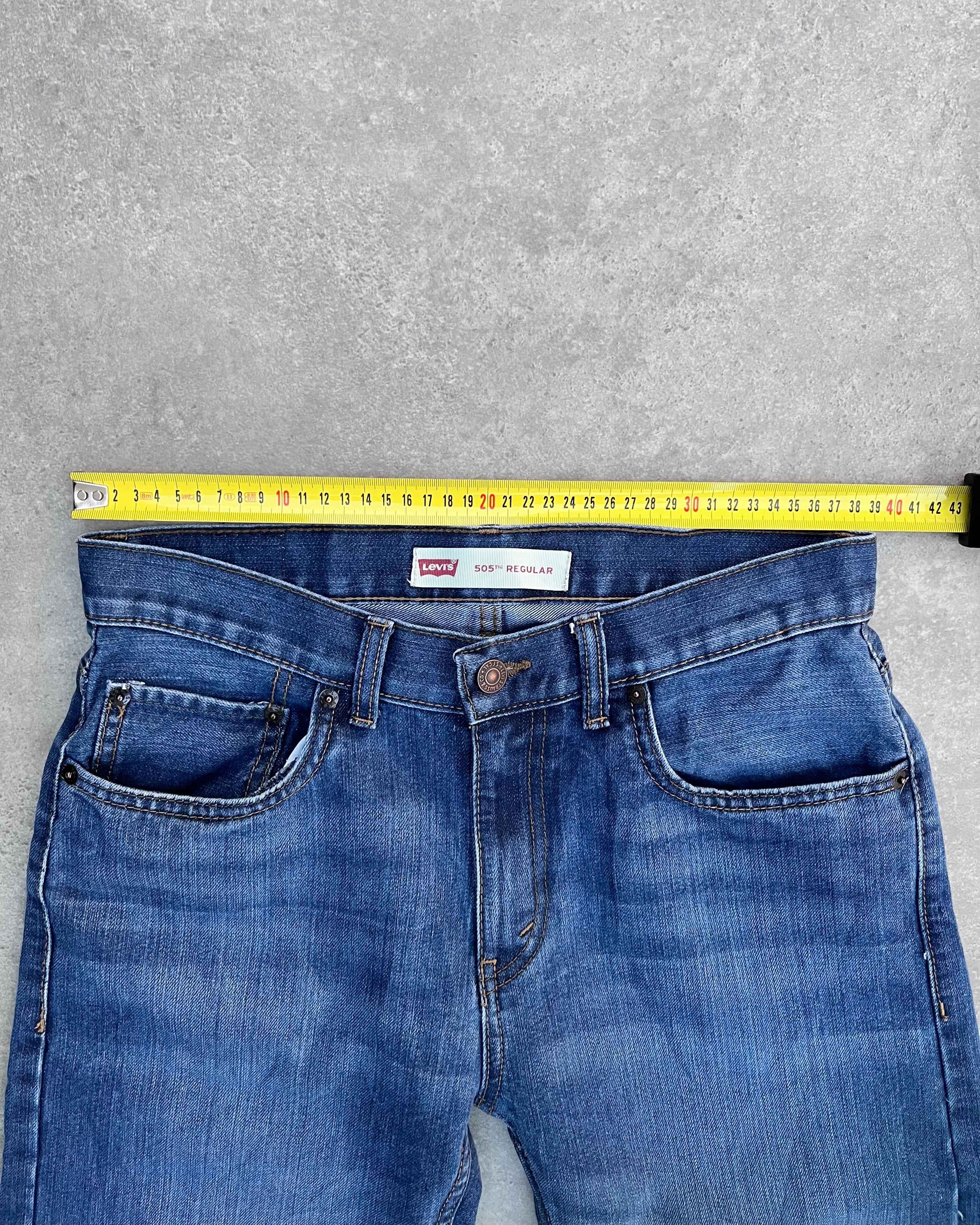 ג׳ינס Levi’s 505 Regular Fit וינטג׳ - 30