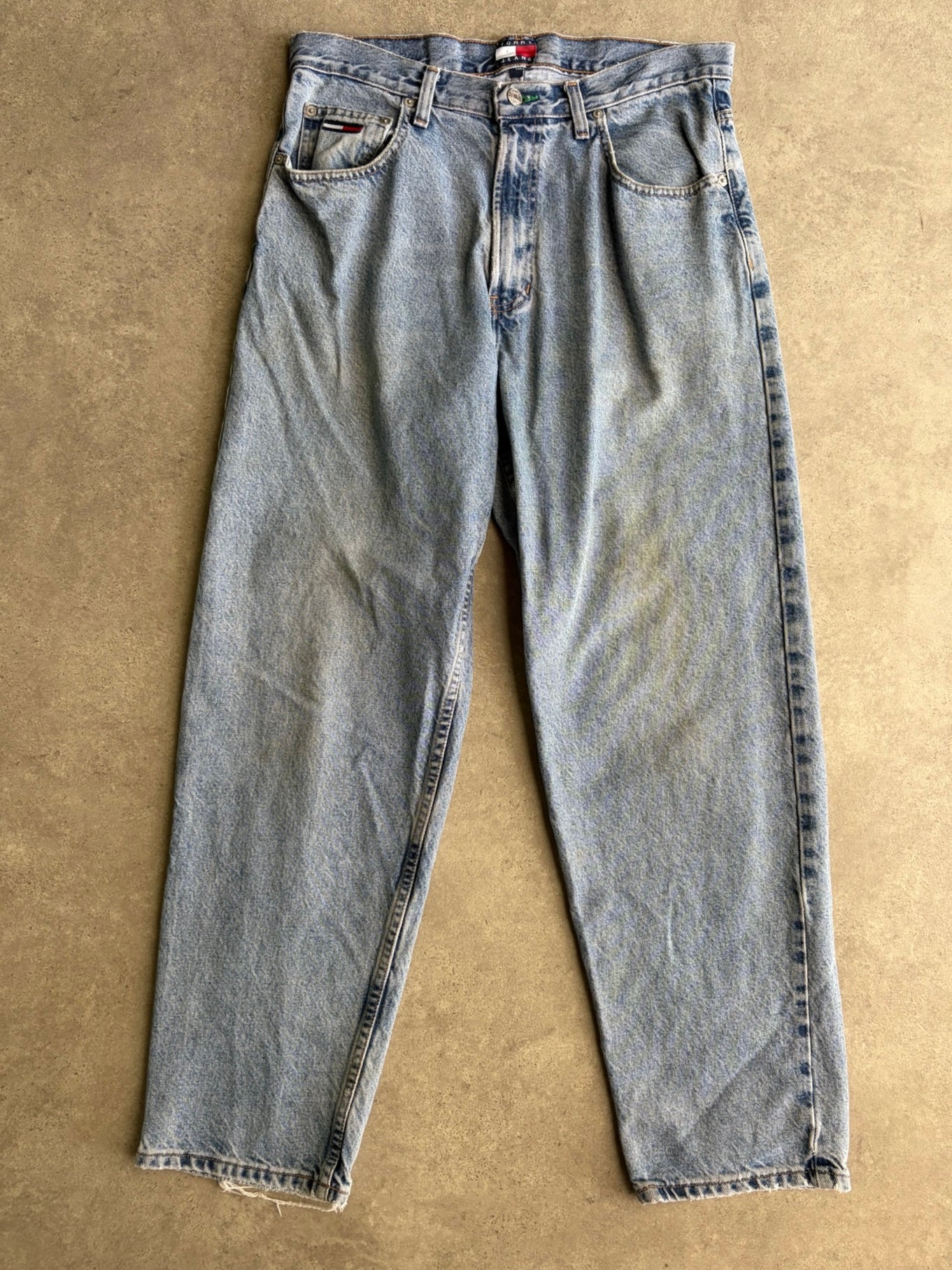 ג׳ינס Tommy Hilfiger רחב וינטג׳ - 32