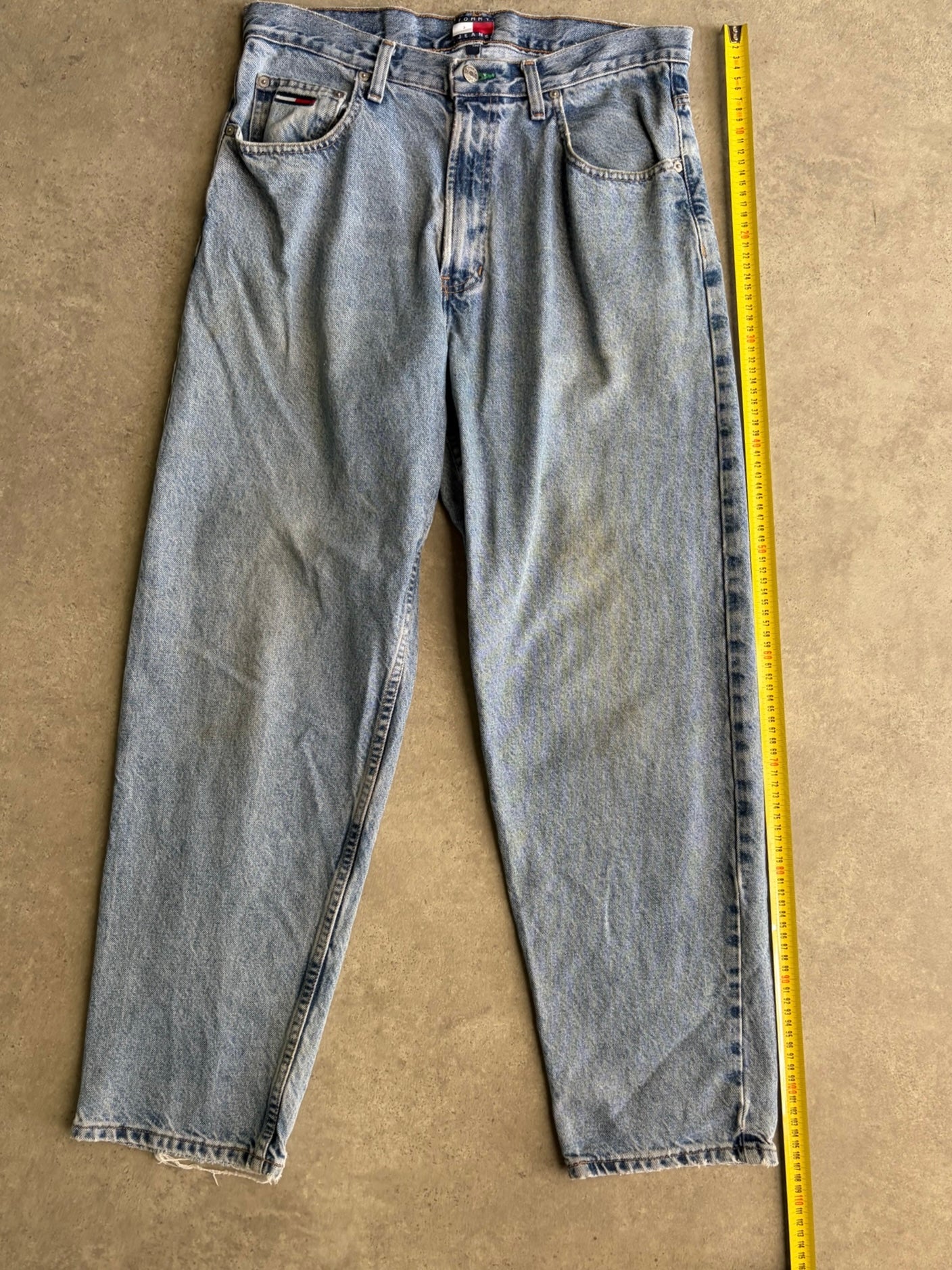 ג׳ינס Tommy Hilfiger רחב וינטג׳ - 32