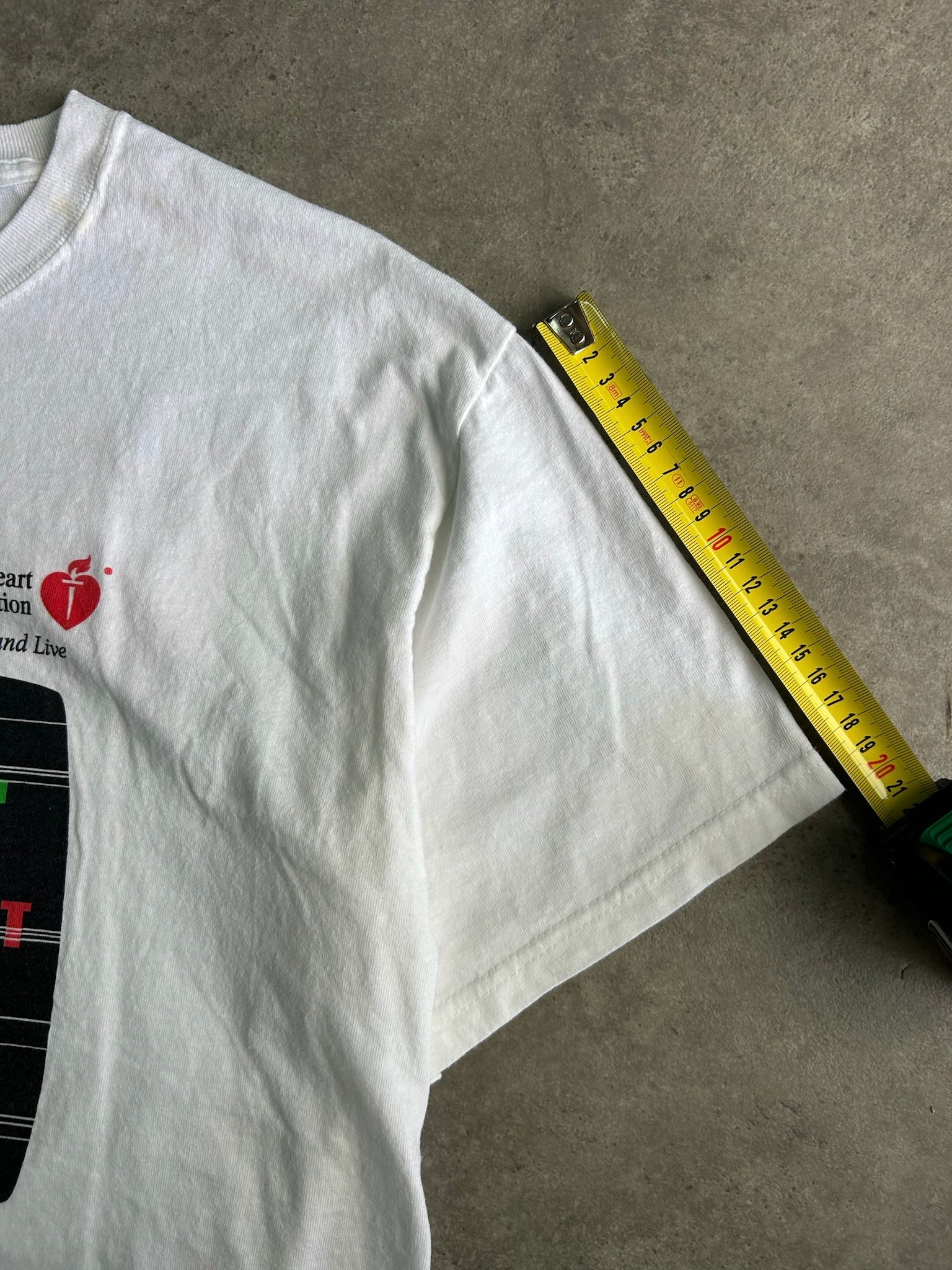 טי שירט American Heart Association וינטג׳ - S