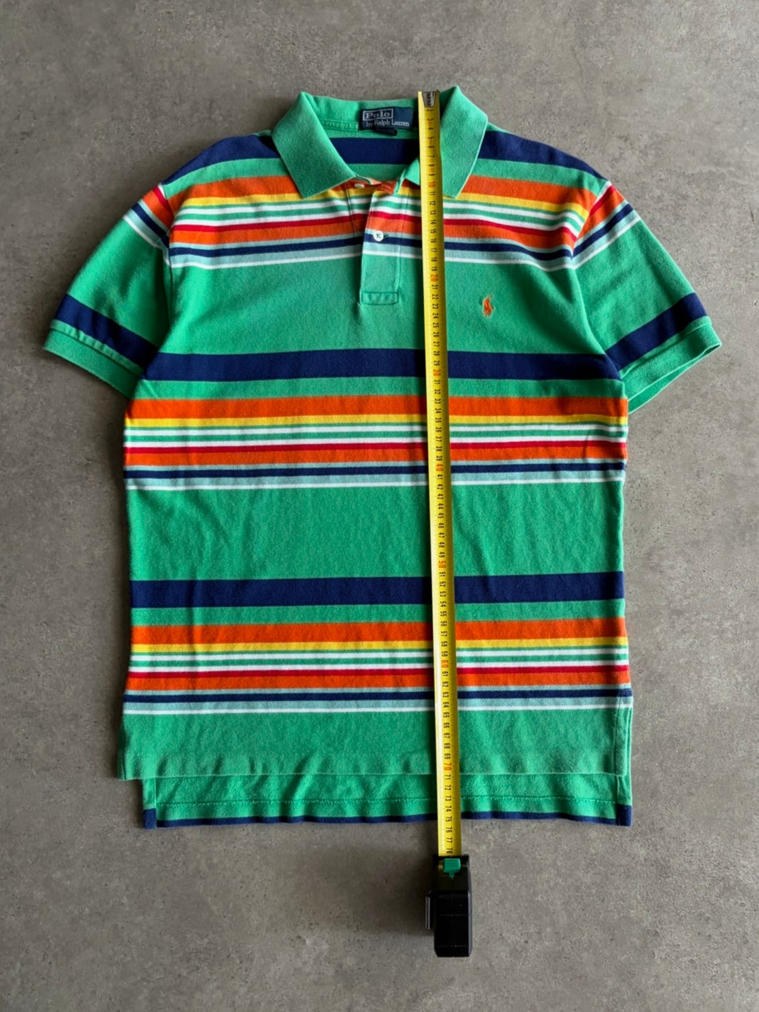 חולצת פולו פסים Ralph Lauren וינטג׳ - S