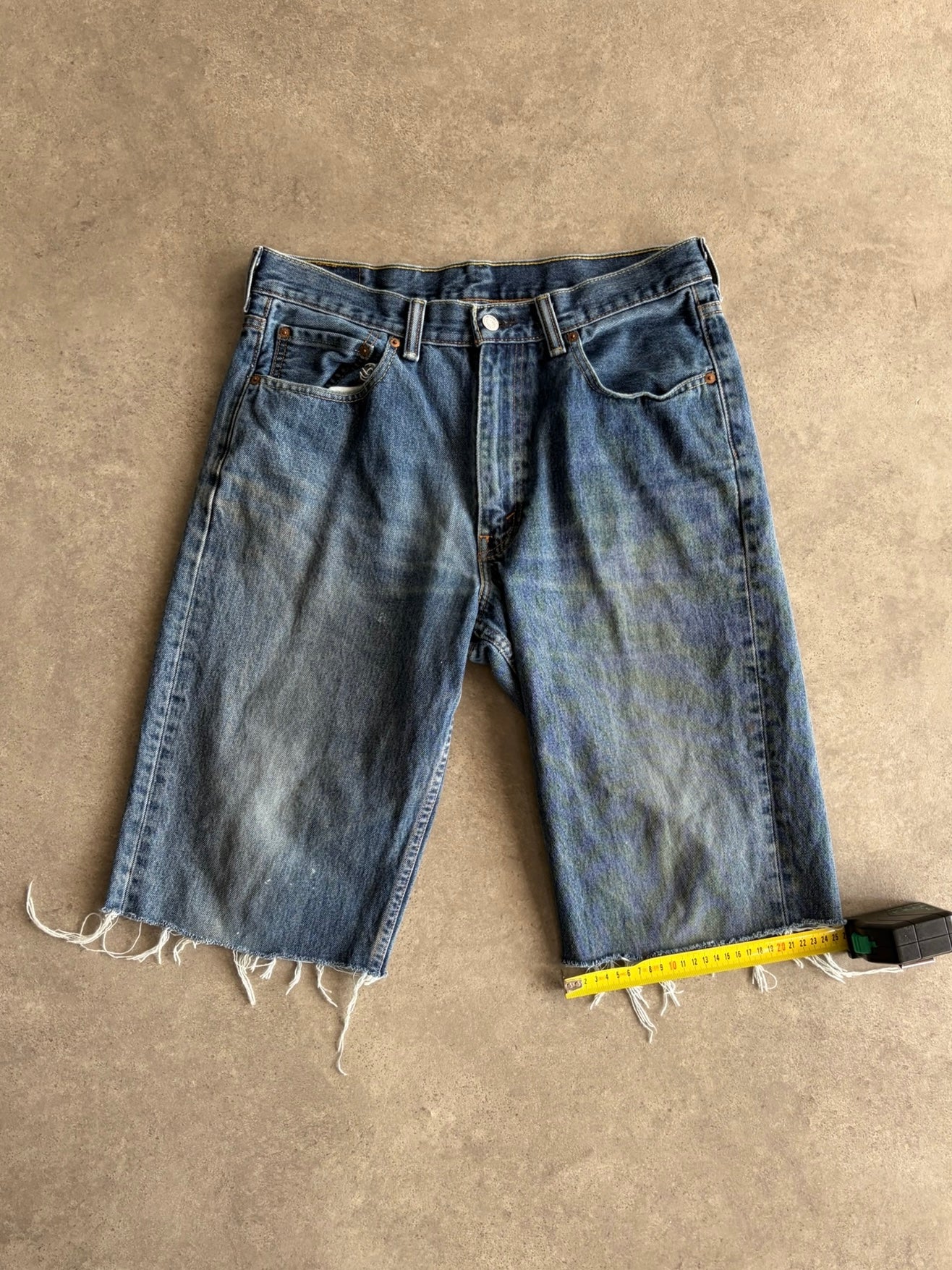 מכנסי ג׳ינס קצרים Levi’s 505 וינטג׳ - 33