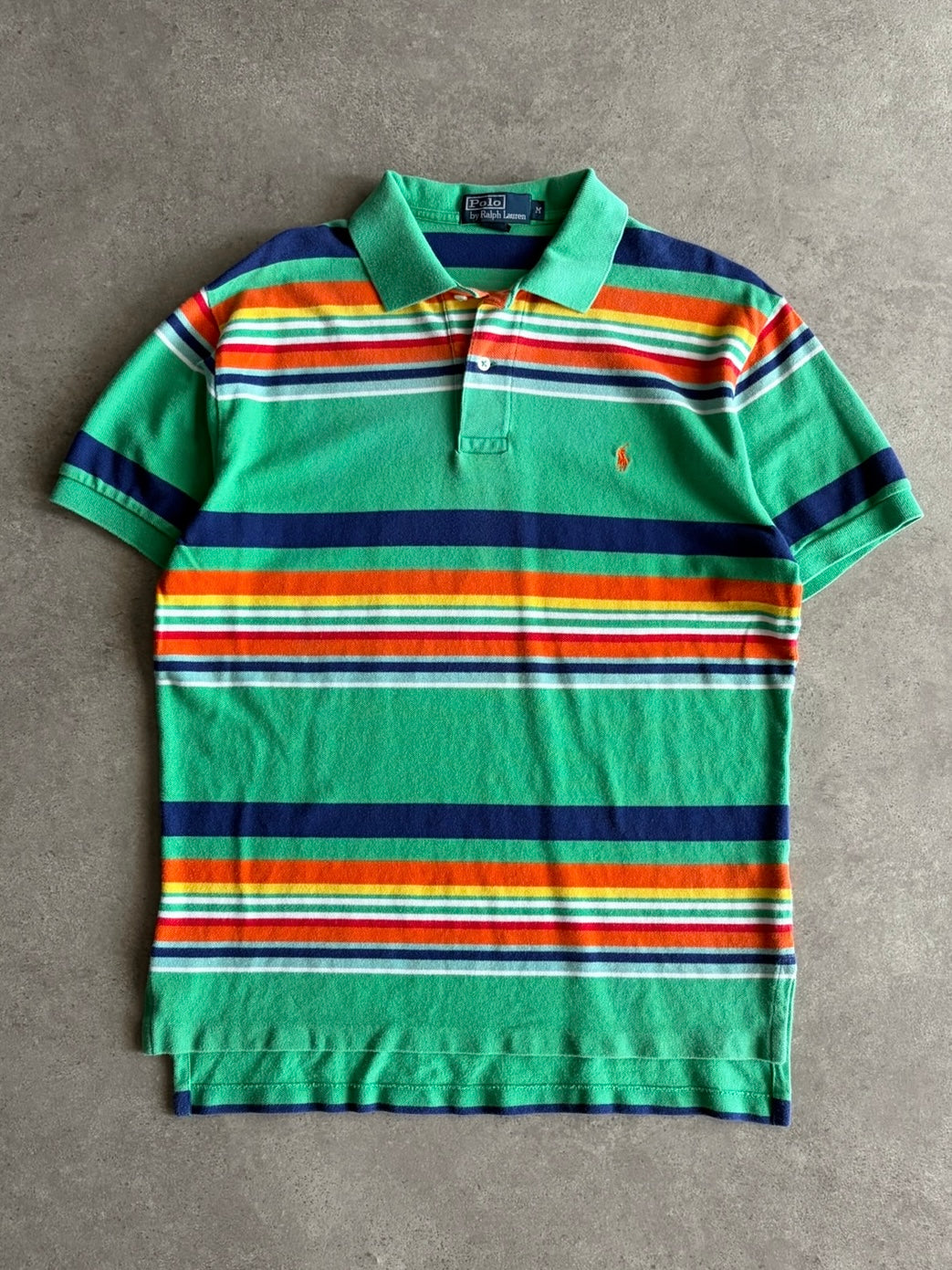 חולצת פולו פסים Ralph Lauren וינטג׳ - S