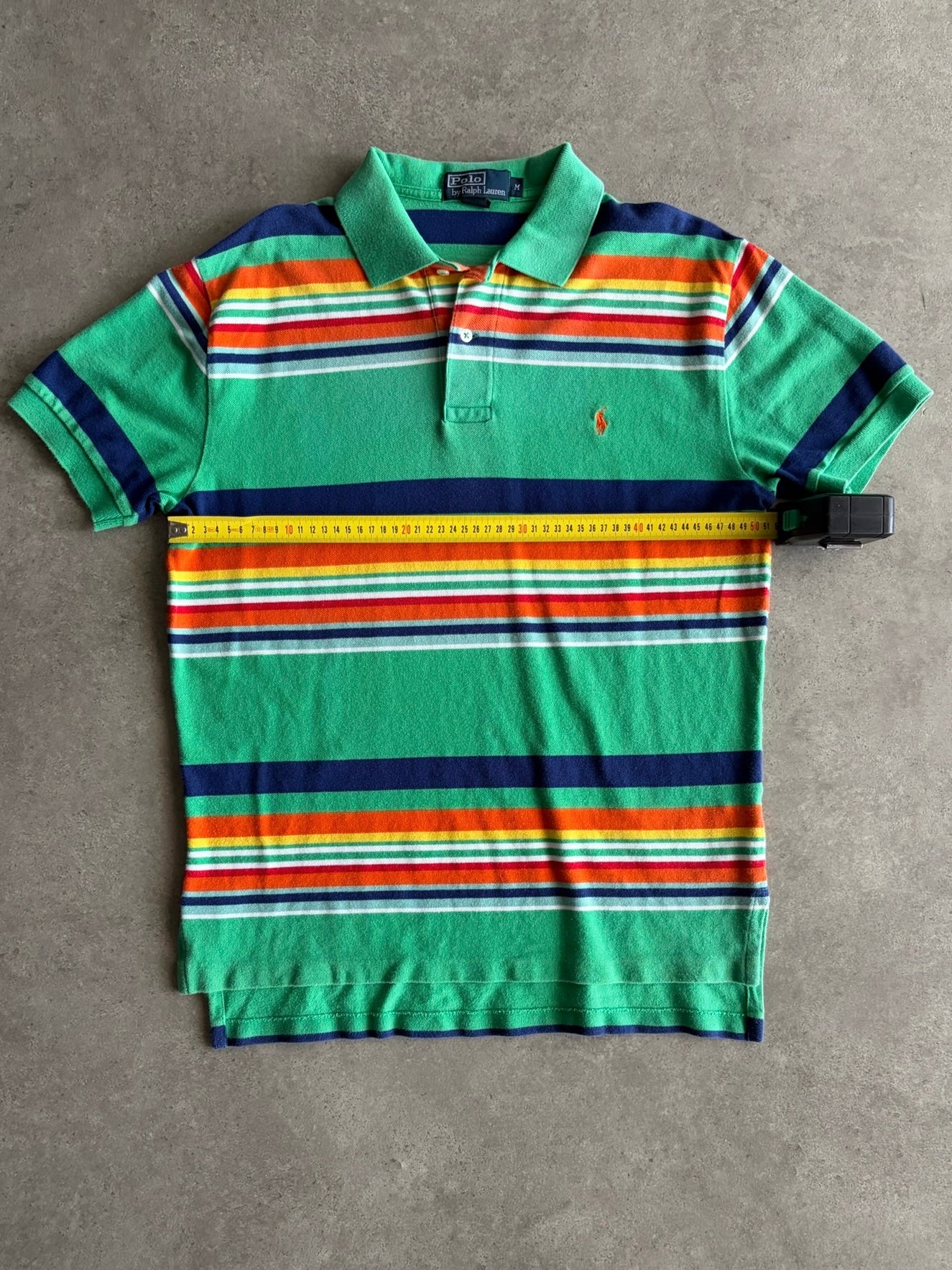 חולצת פולו פסים Ralph Lauren וינטג׳ - S
