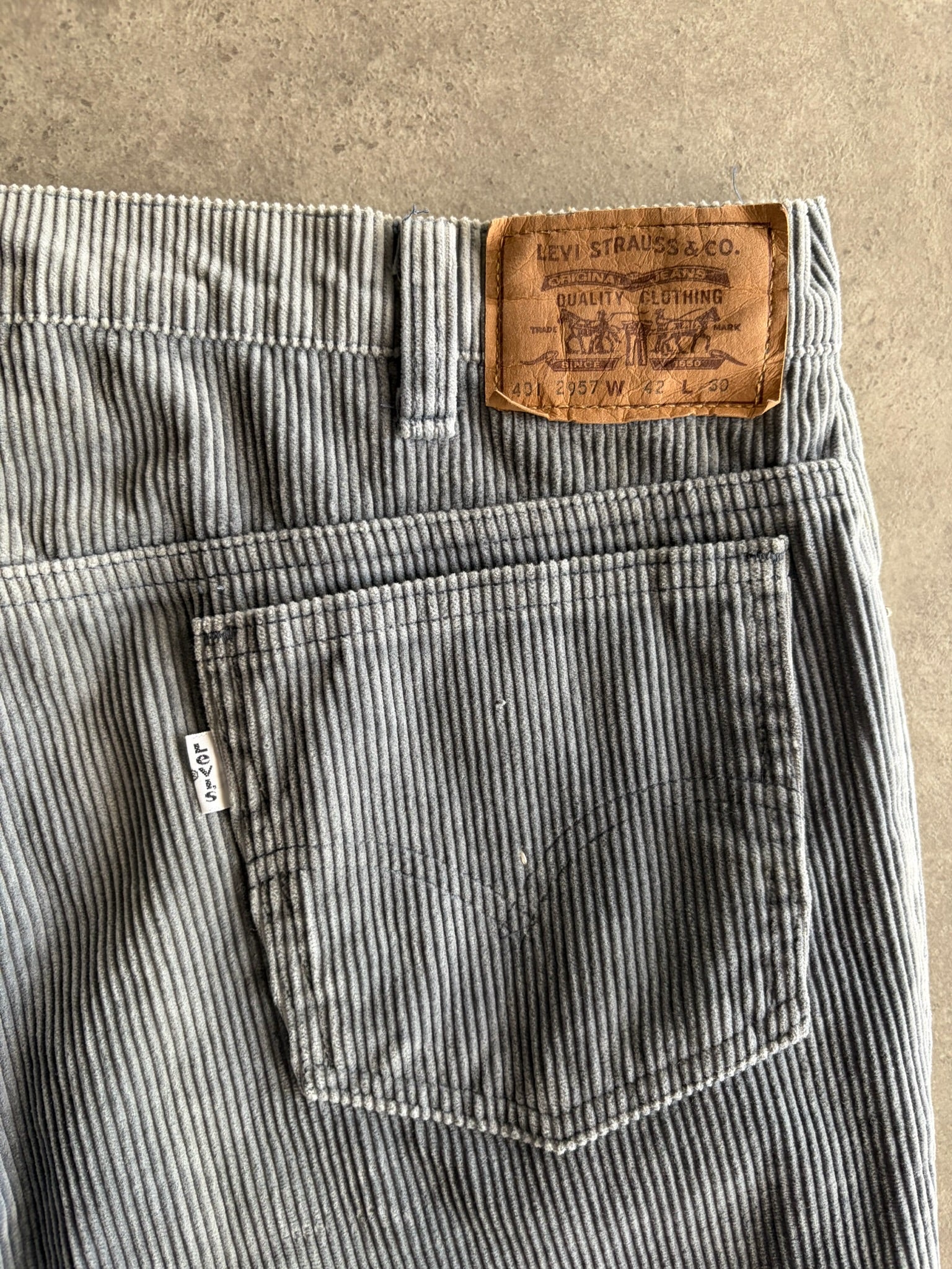 ג׳ינס קורדרוי Levi’s 2957 סטרייט וינטג׳ - 38
