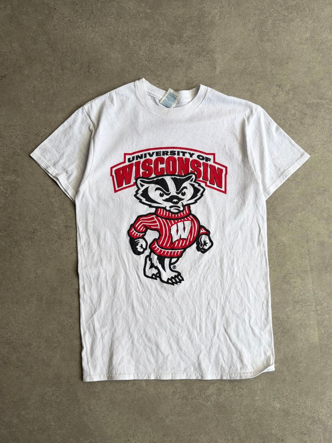 טי שירט University of Wisconsin וינטג׳ - XXS