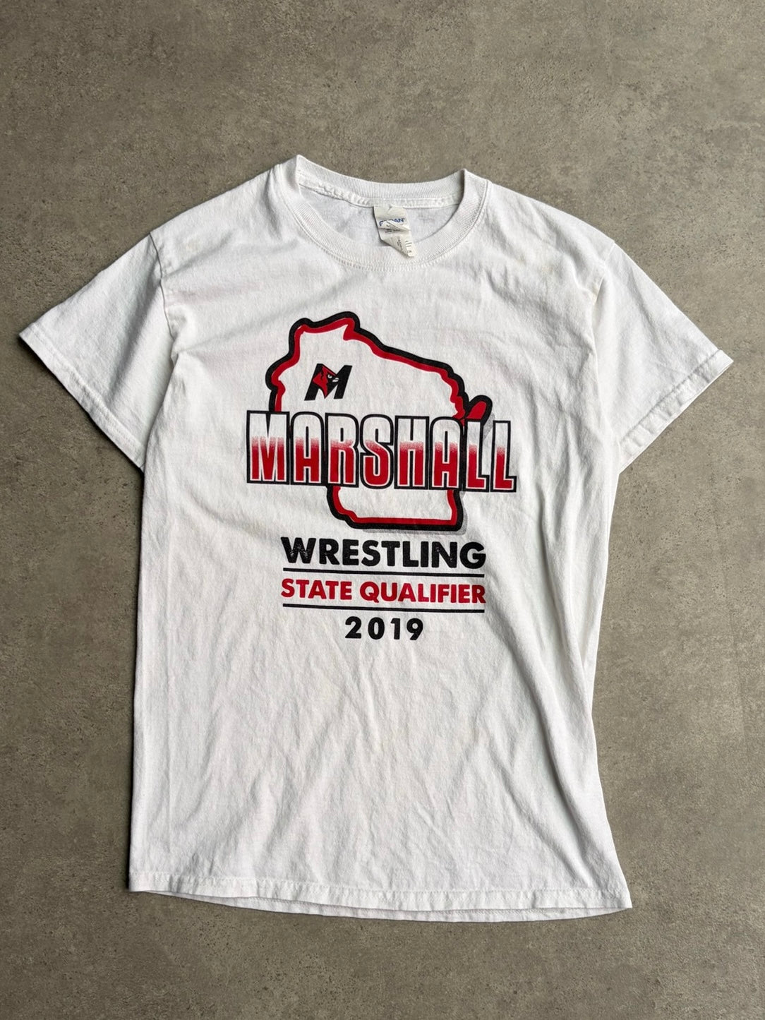 טי שירט Marshall Wrestling וינטג׳ - XXS