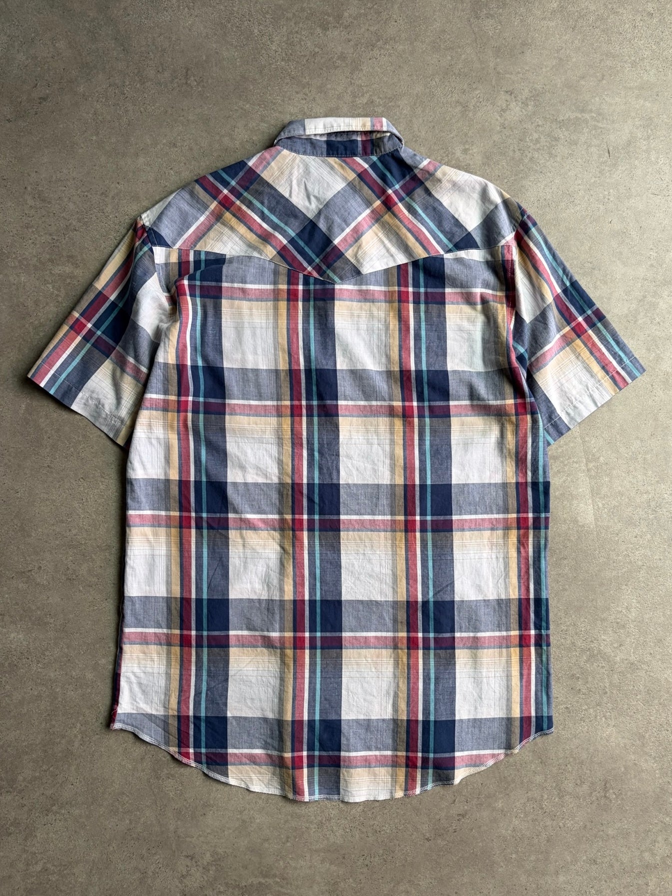 מכופתרת Wrangler משובצת וינטג׳ - XL