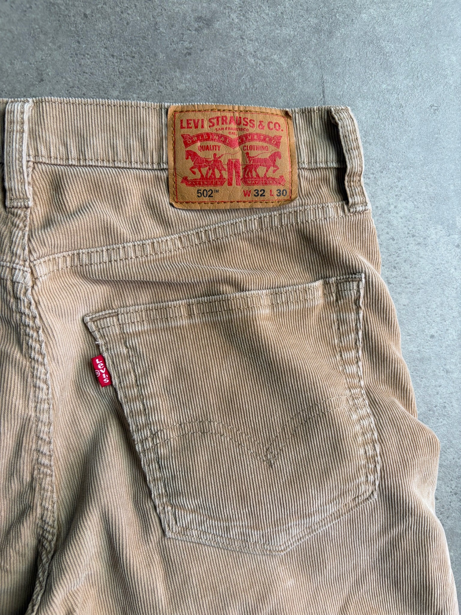ג׳ינס קורדרוי Levi’s סטרייט וינטג׳ - 32