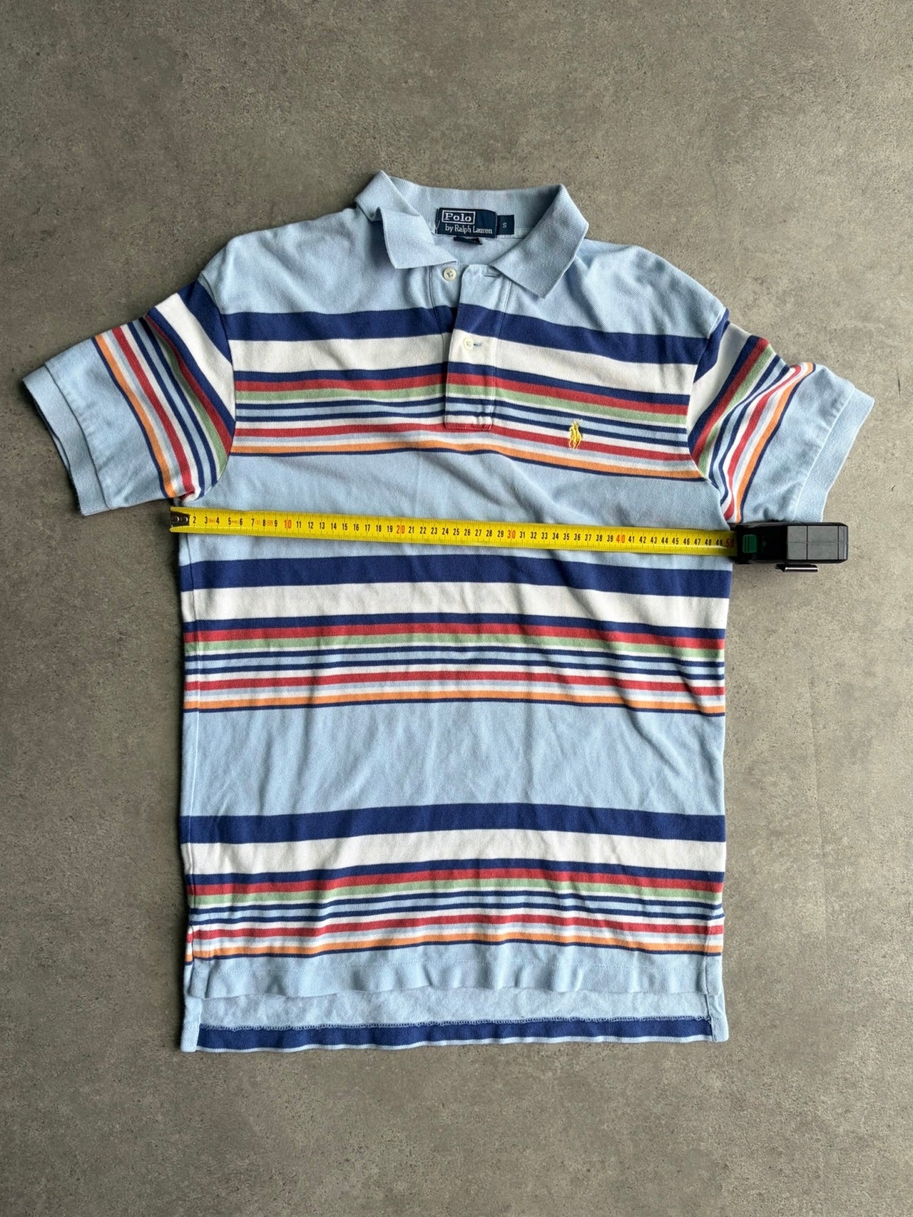 חולצת פולו Polo Ralph Lauren פסים וינטג׳ - S