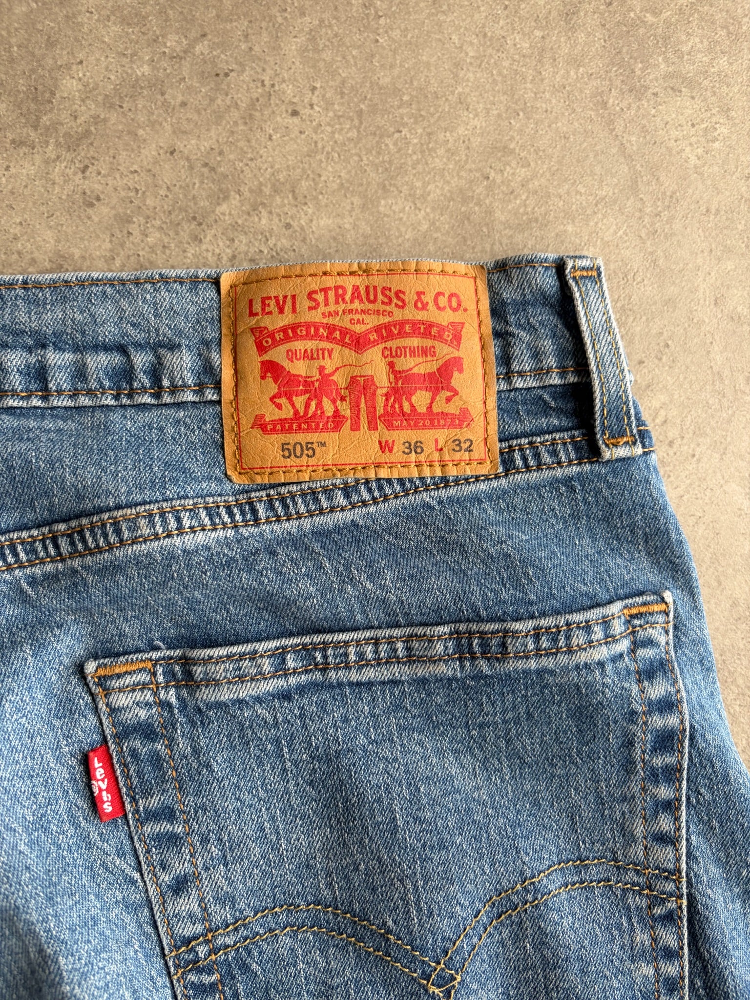 ג׳ינס Levi’s 505 סטרייט וינטג׳ - 35