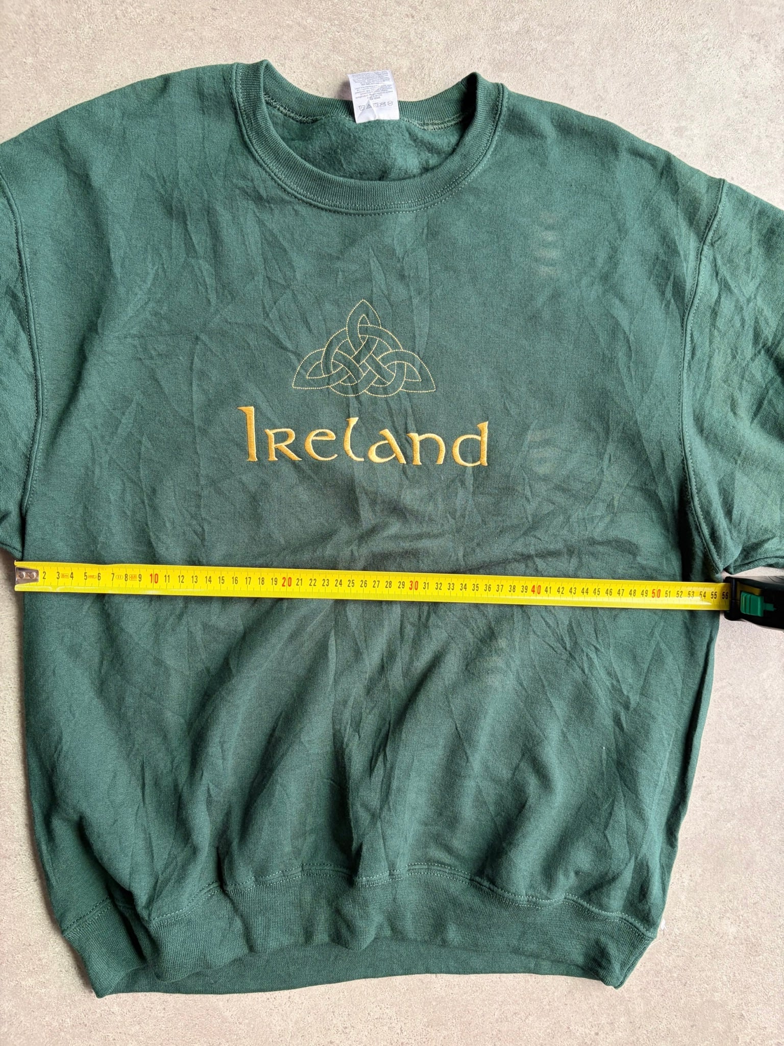 סווטשירט Ireland רקום וינטג׳ - L