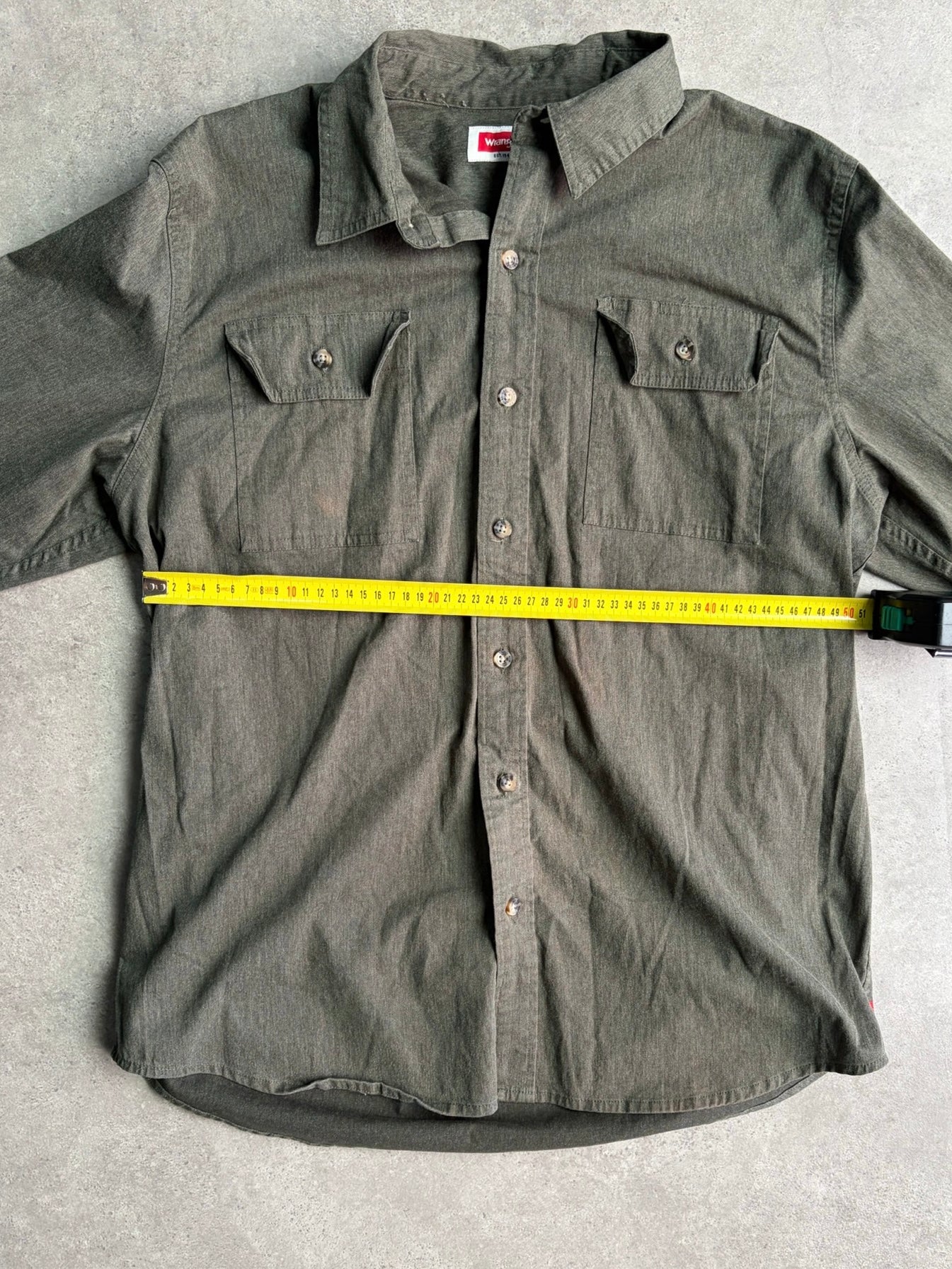 חולצת עבודה Wrangler וינטג׳ - M