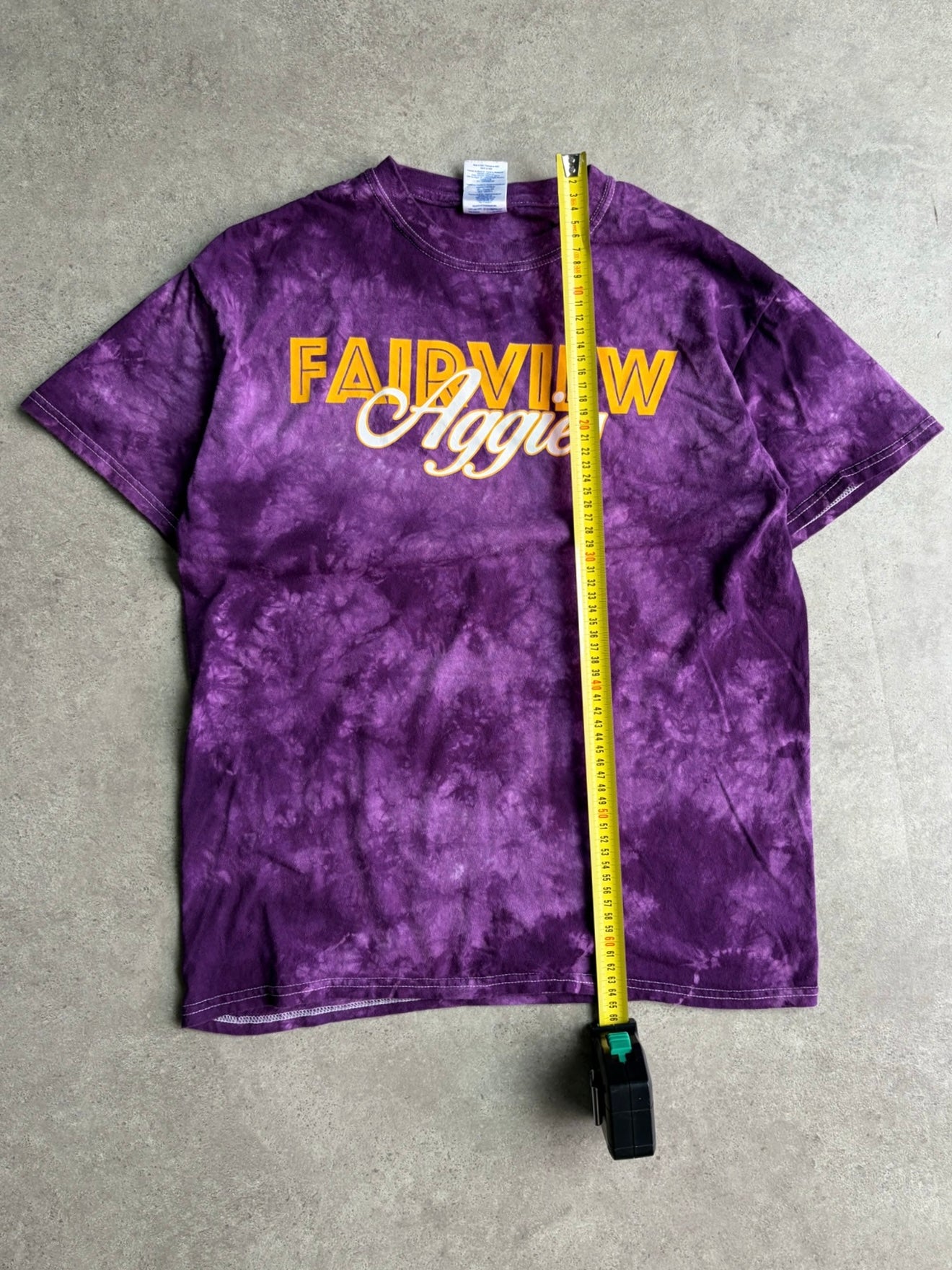 טי שירט Fairview Aggies טאי דאי וינטג׳ - S