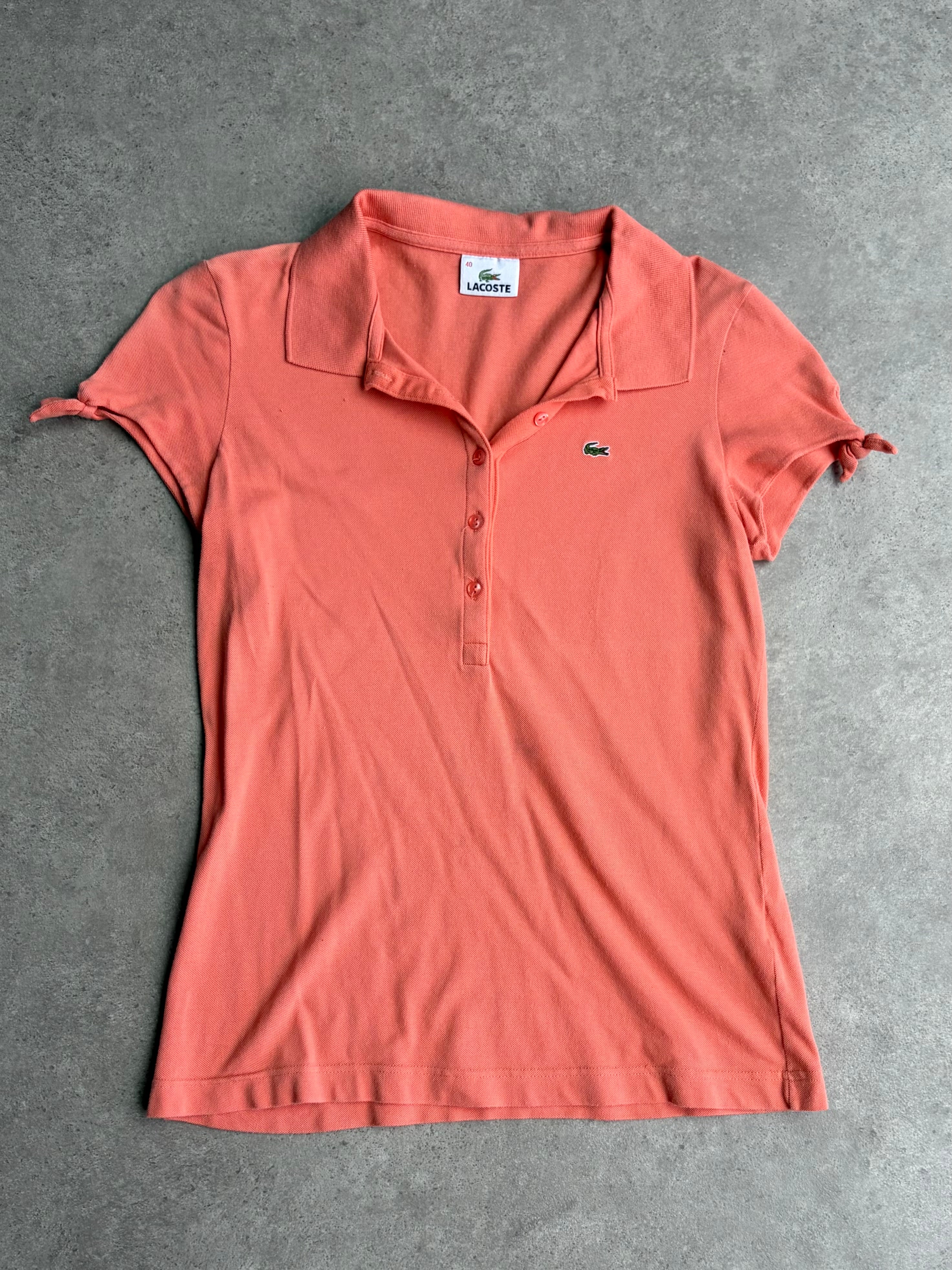 פולו Lacoste כתומה וינטג׳ - XS