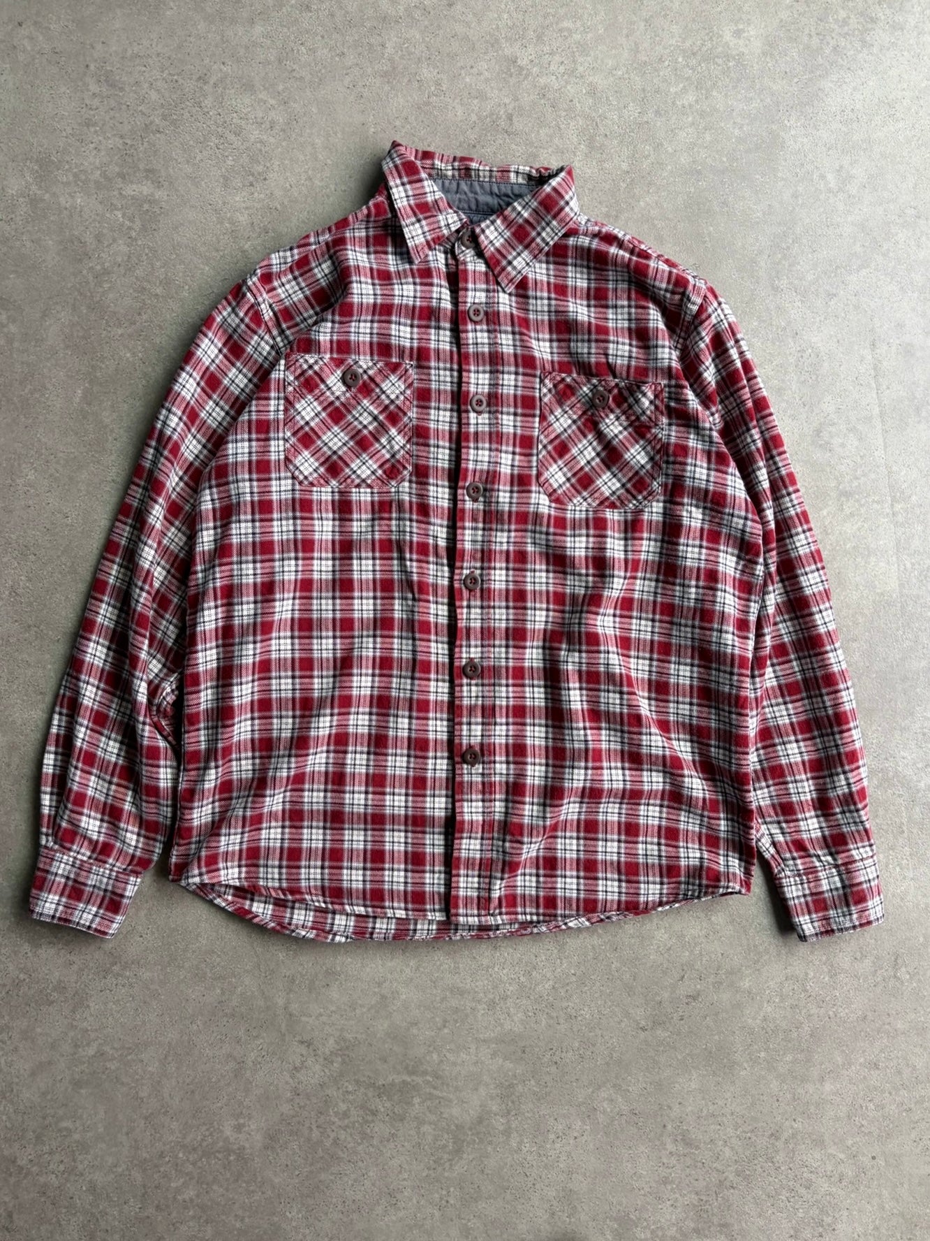 חולצת פלנל Wrangler משובצת וינטג׳ - M