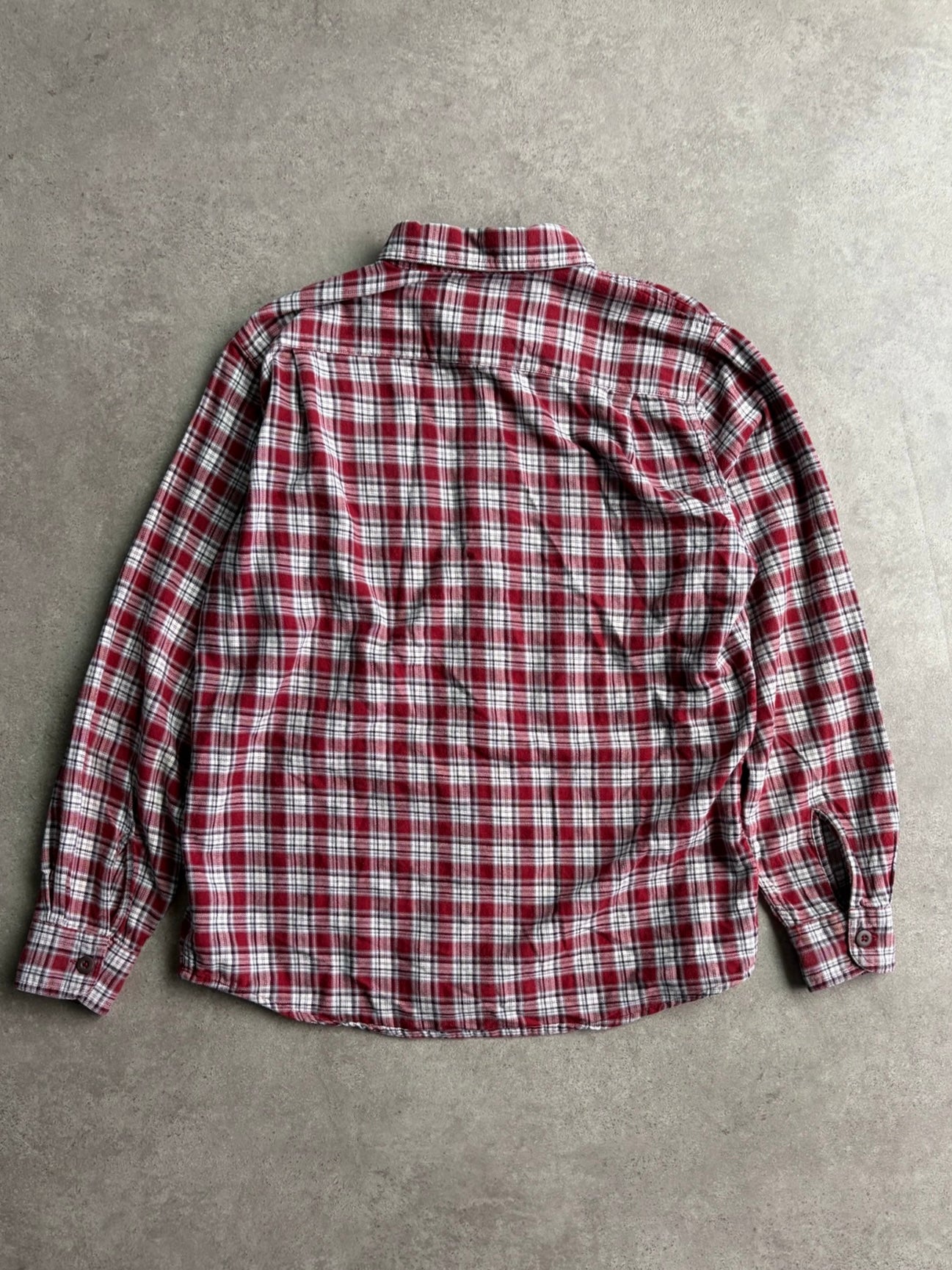 חולצת פלנל Wrangler משובצת וינטג׳ - M