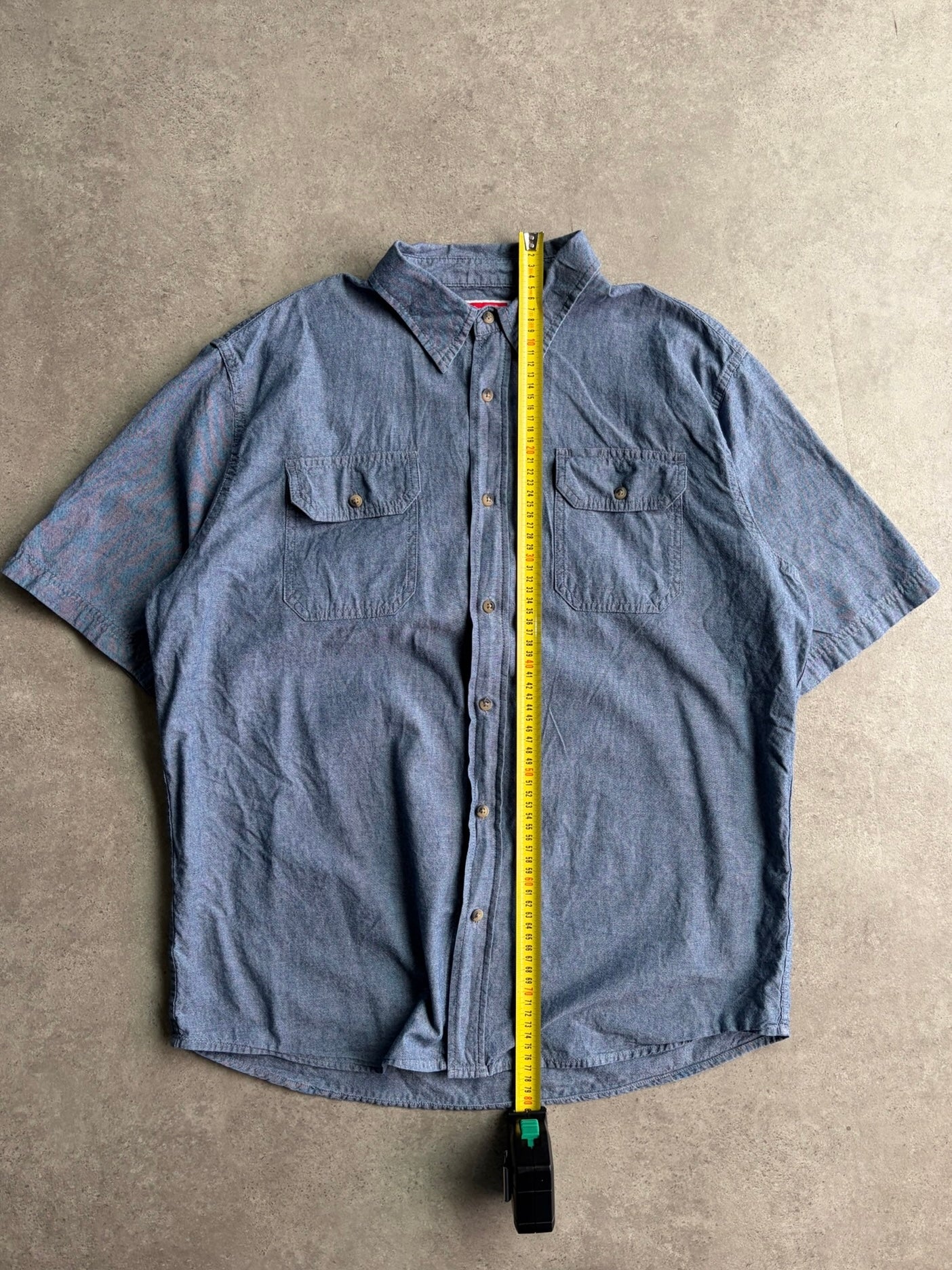 חולצת עבודה Wrangler מכופתרת וינטג׳ - XL