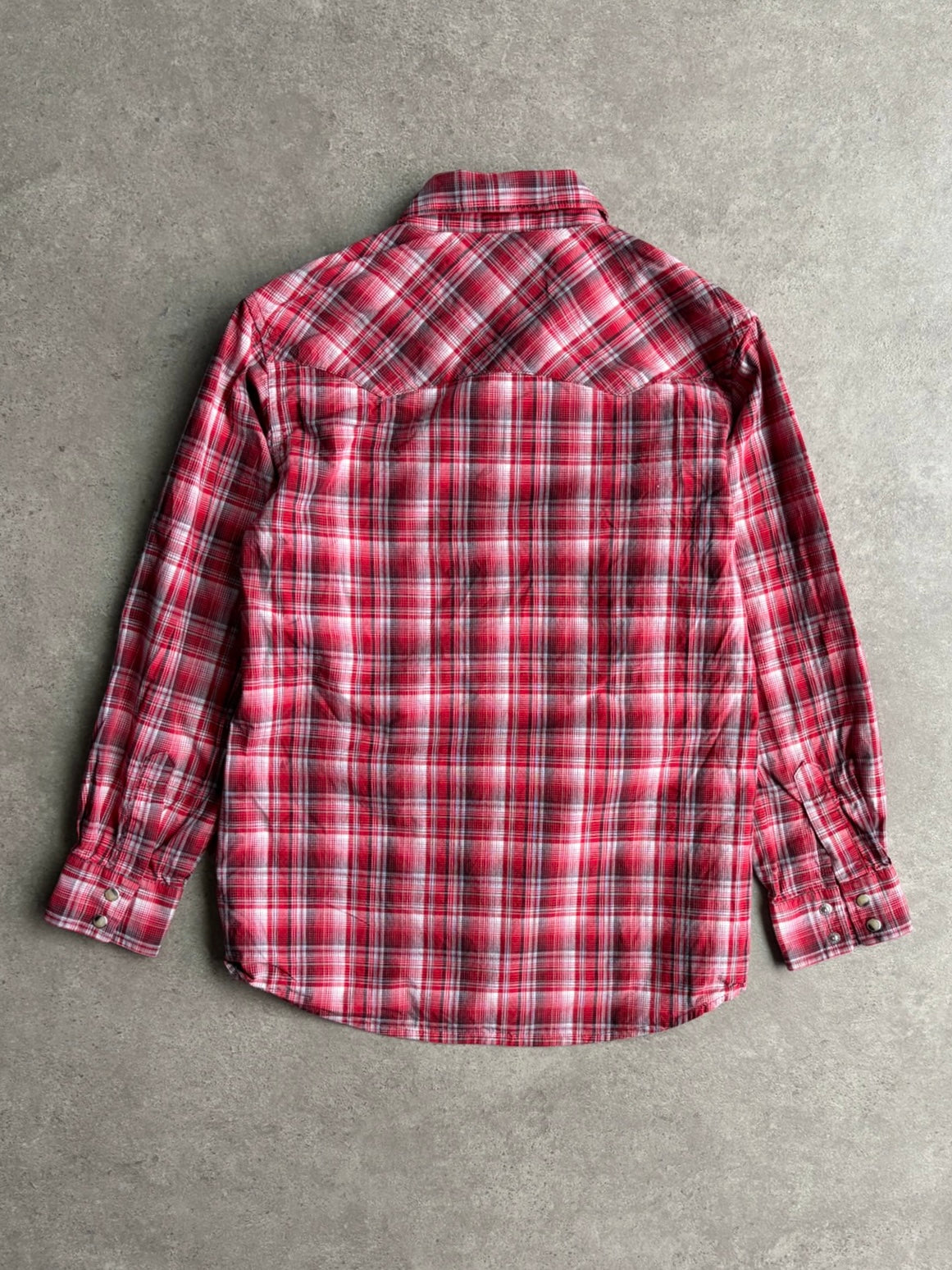 חולצת ווסטרן Wrangler משובצת וינטג׳ - XXS