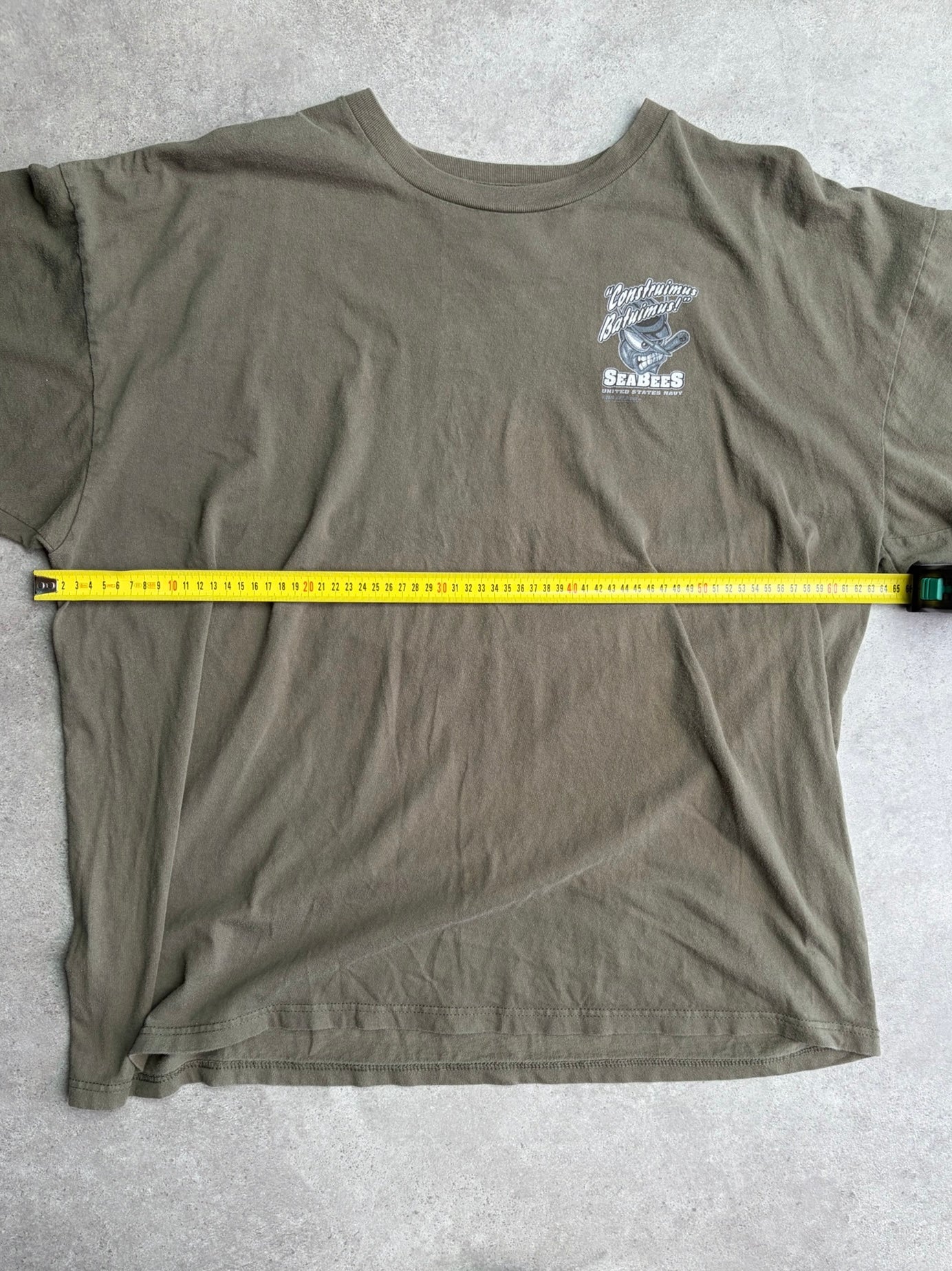 טי שירט U.S. Navy Seabees וינטג׳ - XXL