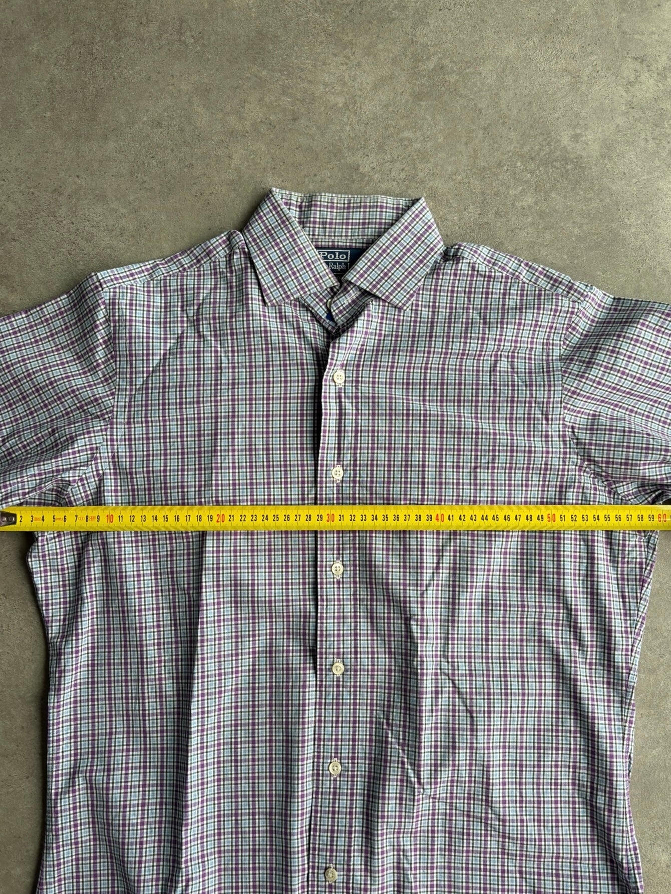 חולצת כפתורים Polo Ralph Lauren משובצת וינטג׳ - L