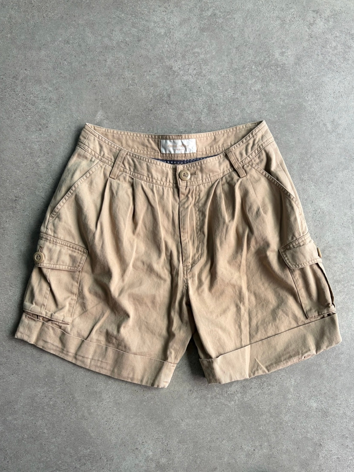 מכנסי דגמ״ח קצרים Chocolate Raffine Robe וינטג׳ - 28