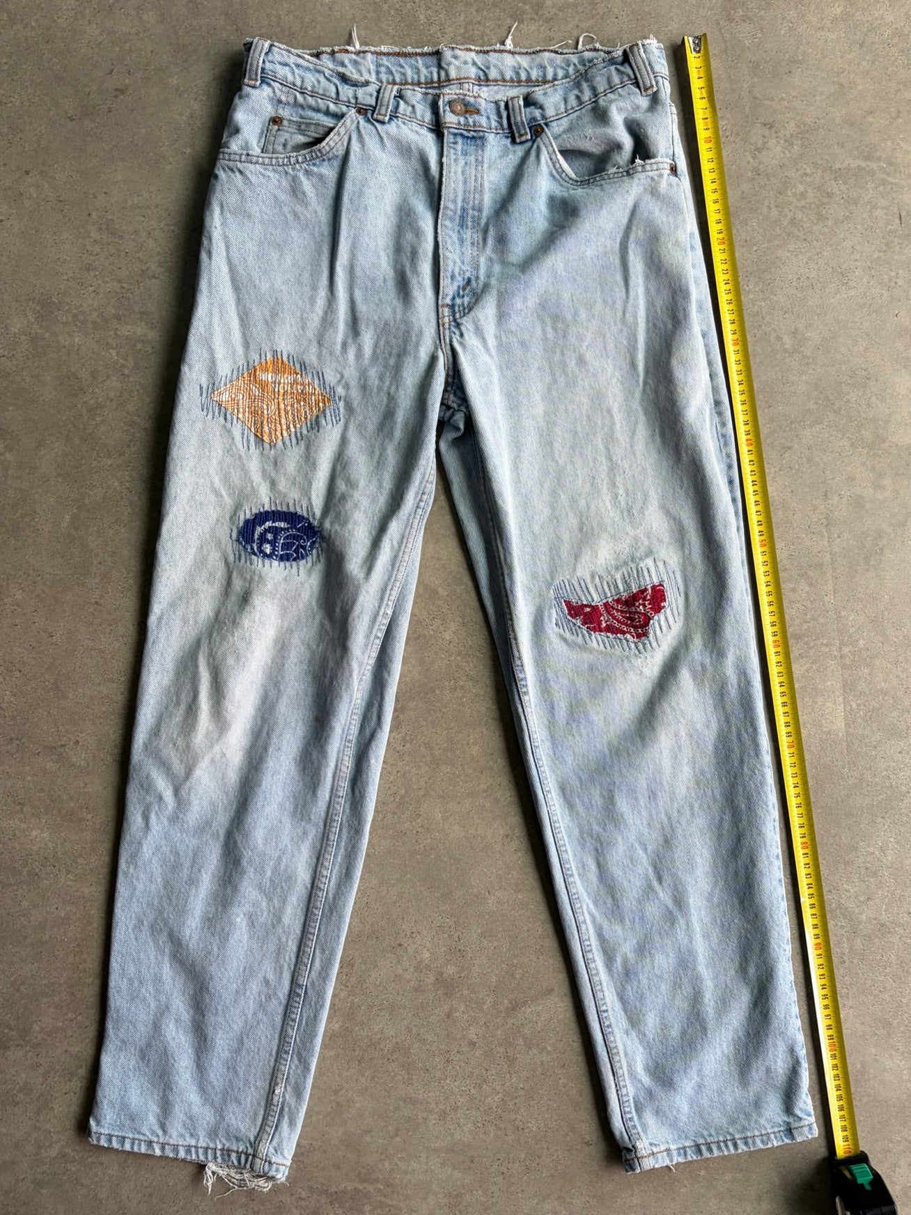 ג׳ינס Levi’s סטרייט אורנג׳ טאב וינטג׳ - 33