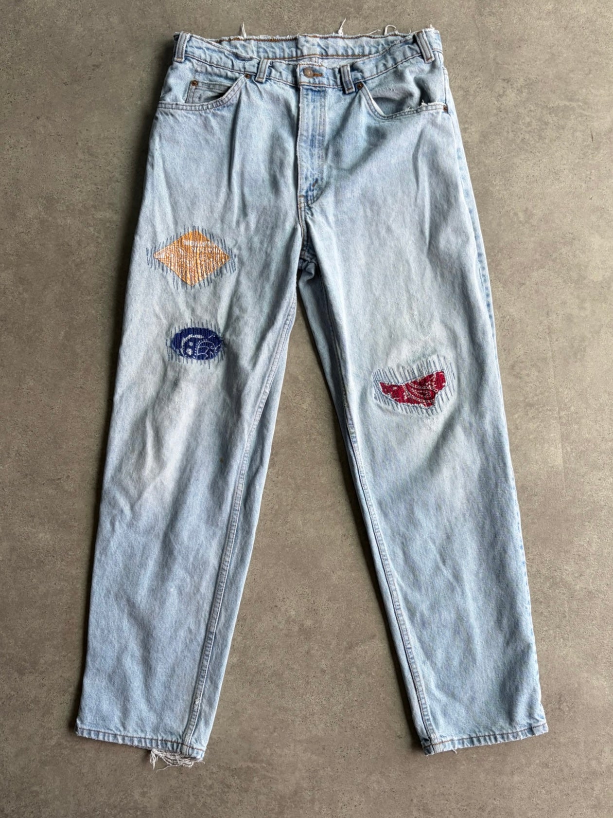 ג׳ינס Levi’s סטרייט אורנג׳ טאב וינטג׳ - 33