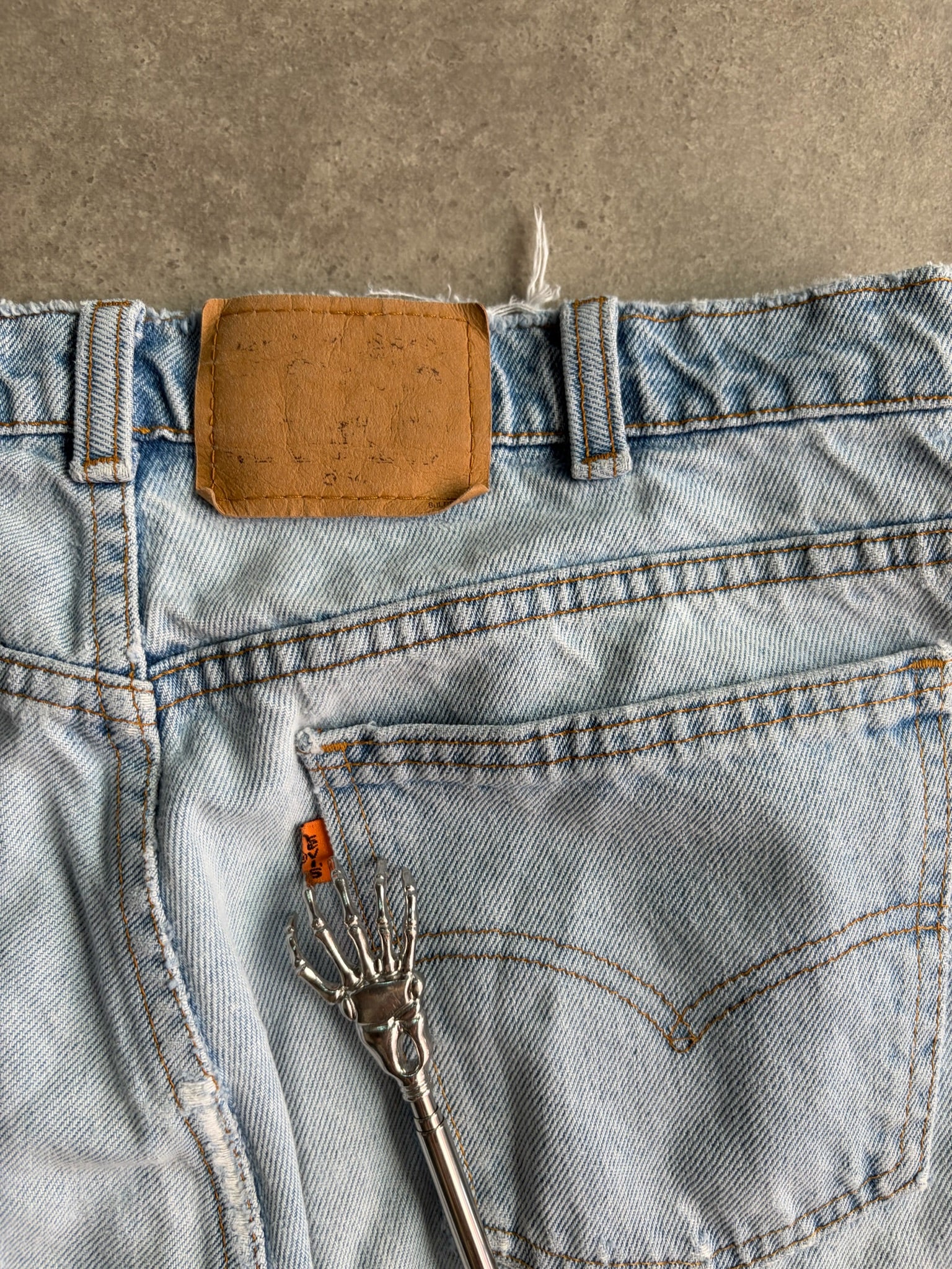 ג׳ינס Levi’s סטרייט אורנג׳ טאב וינטג׳ - 33