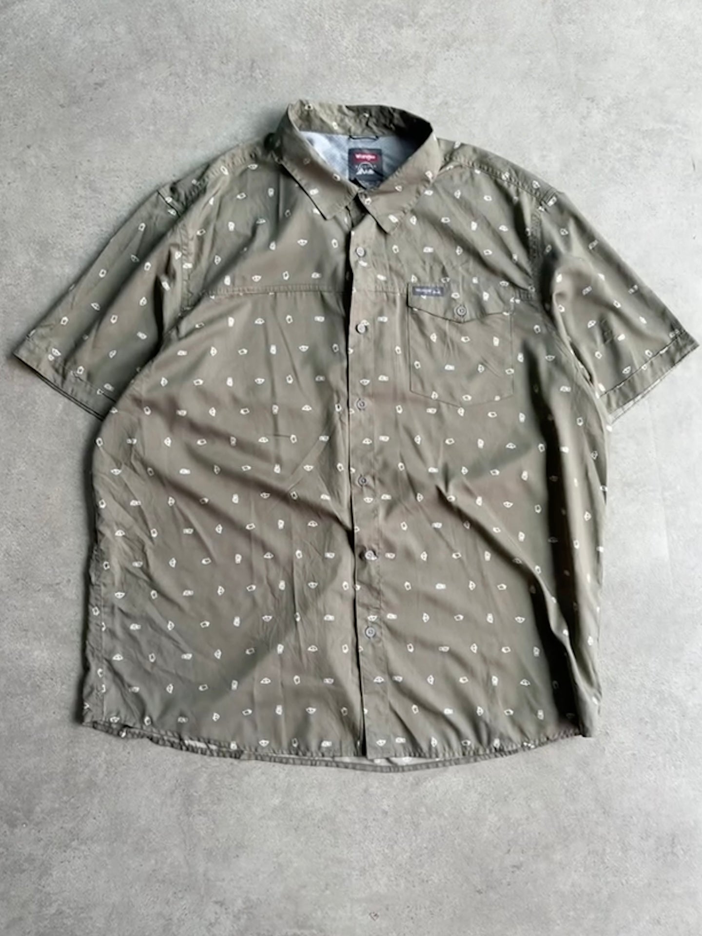 חולצת כפתורים Wrangler וינטג׳ - XXL
