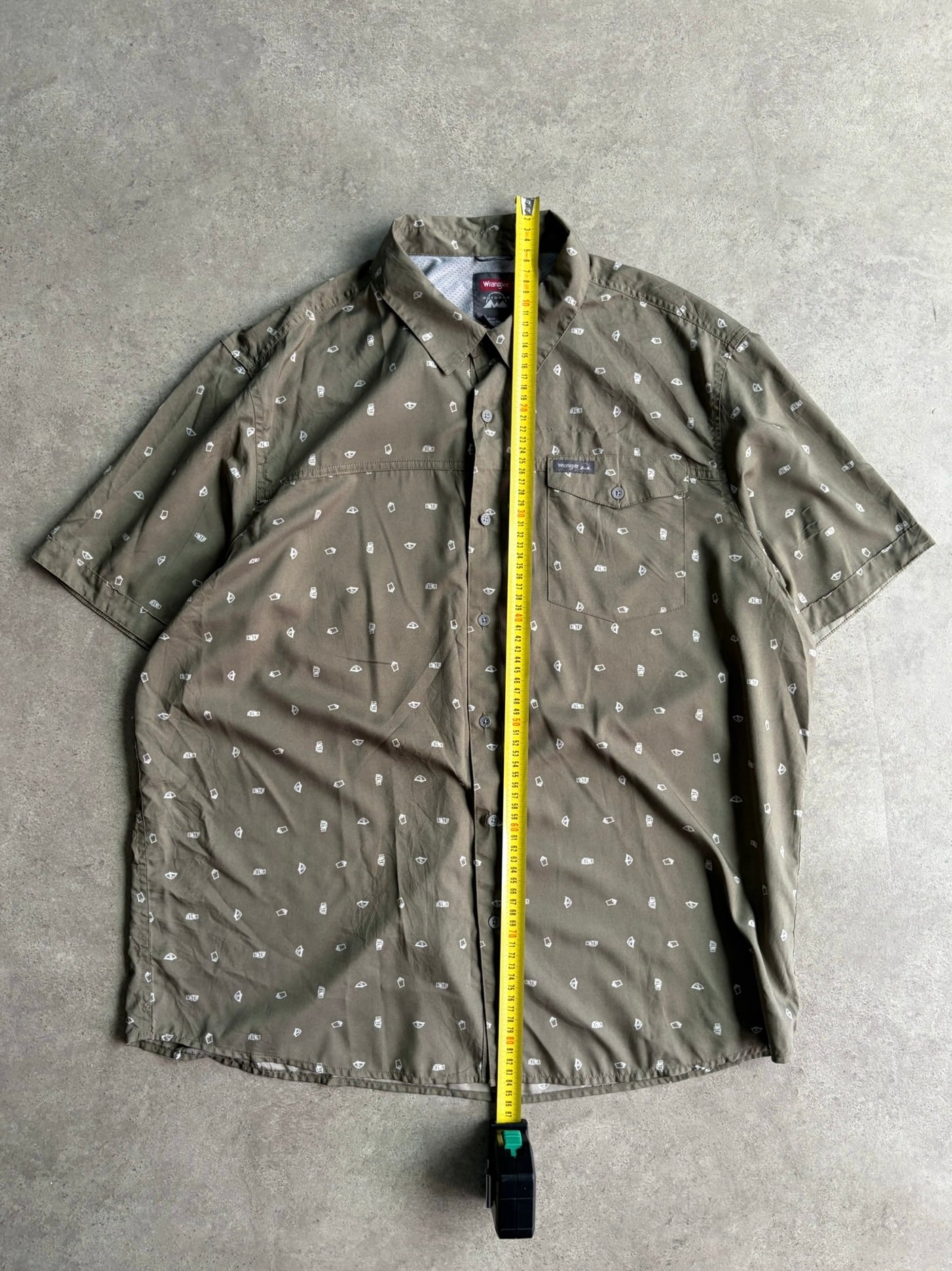 חולצת כפתורים Wrangler וינטג׳ - XXL